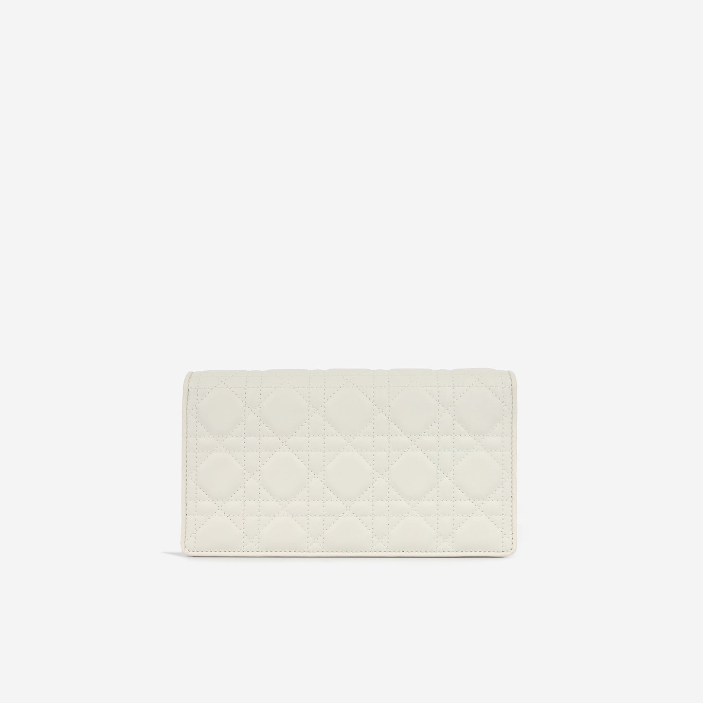 Dior Christian Lady Pouch Latte Cannage Crossbody Bag