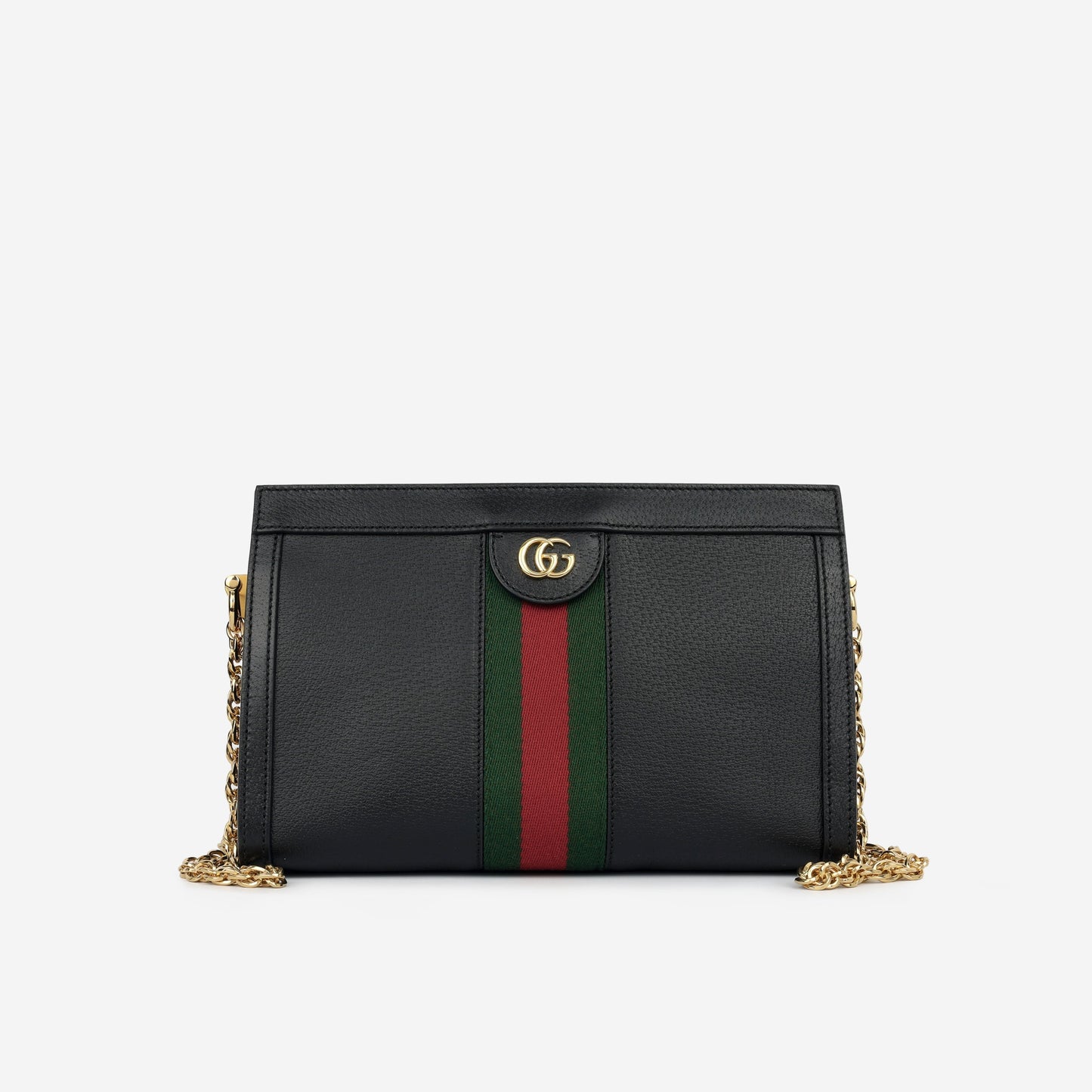 Gucci Ophidia Clasp Clutch On Chain Shoulder Bag