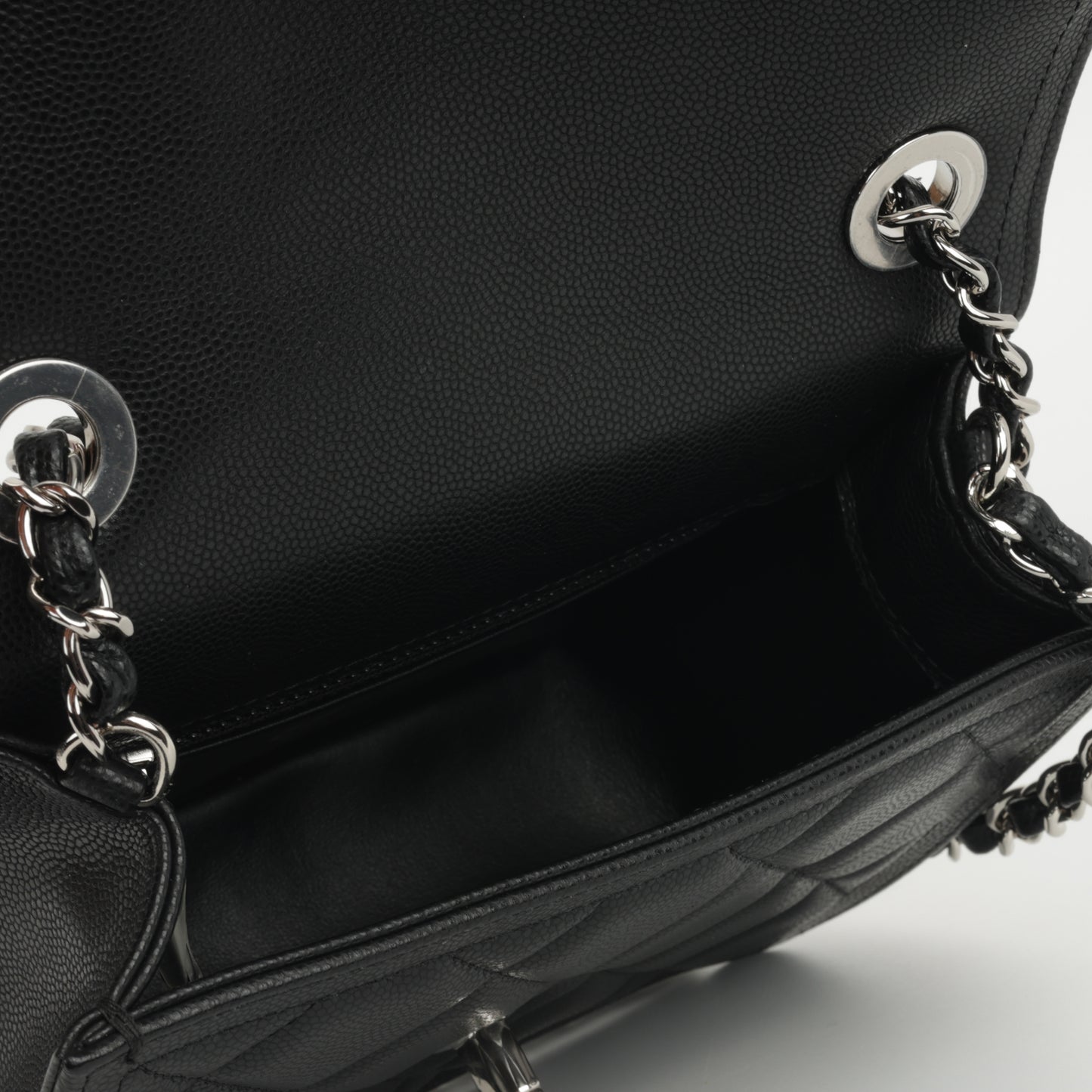Chanel Chanel -23s Seasonal Mini Flap - Black Caviar SHW - Pristine