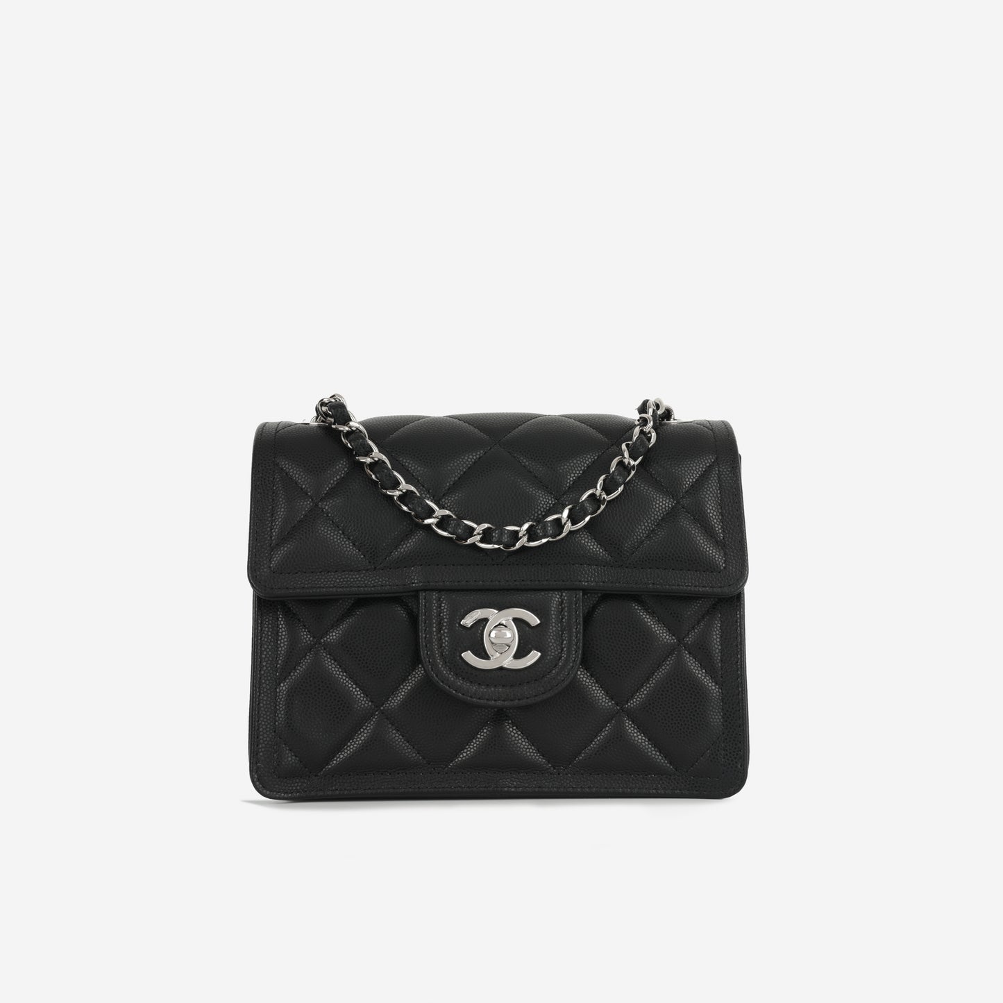 Chanel Chanel -23s Seasonal Mini Flap - Black Caviar SHW - Pristine