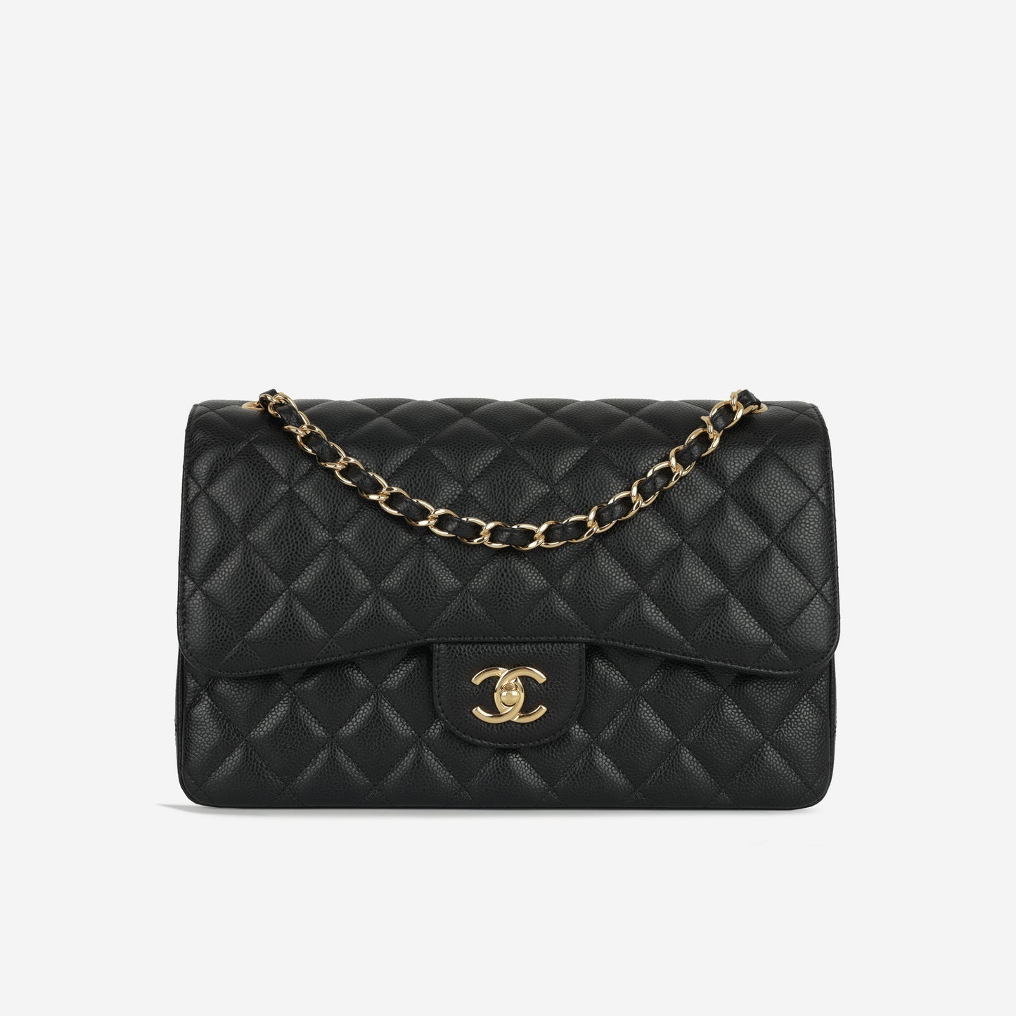 Chanel Chanel - Jumbo Classic Flap - Black Caviar GHW - 2020 -
