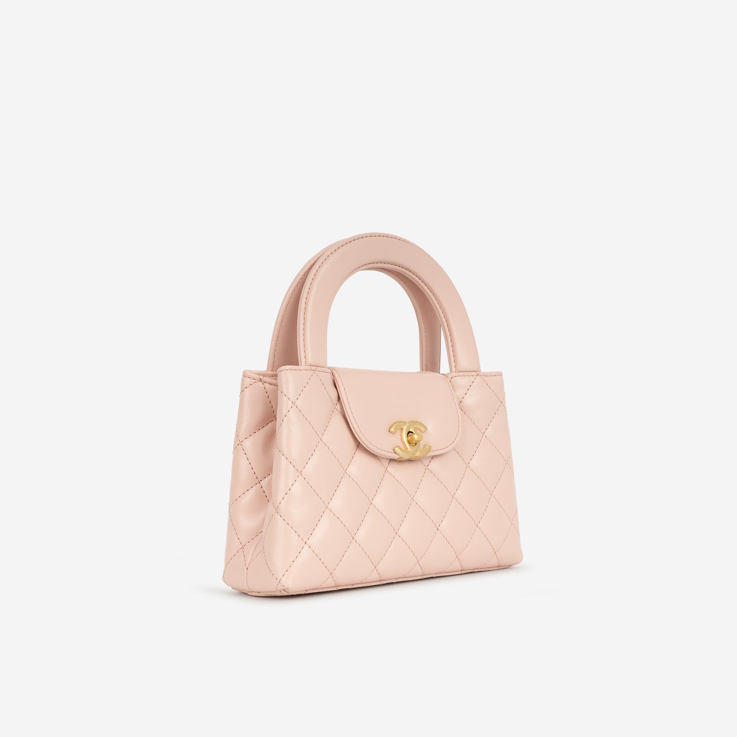 Chanel Small Kelly Re-Edition Light Pink Calfskin GHW