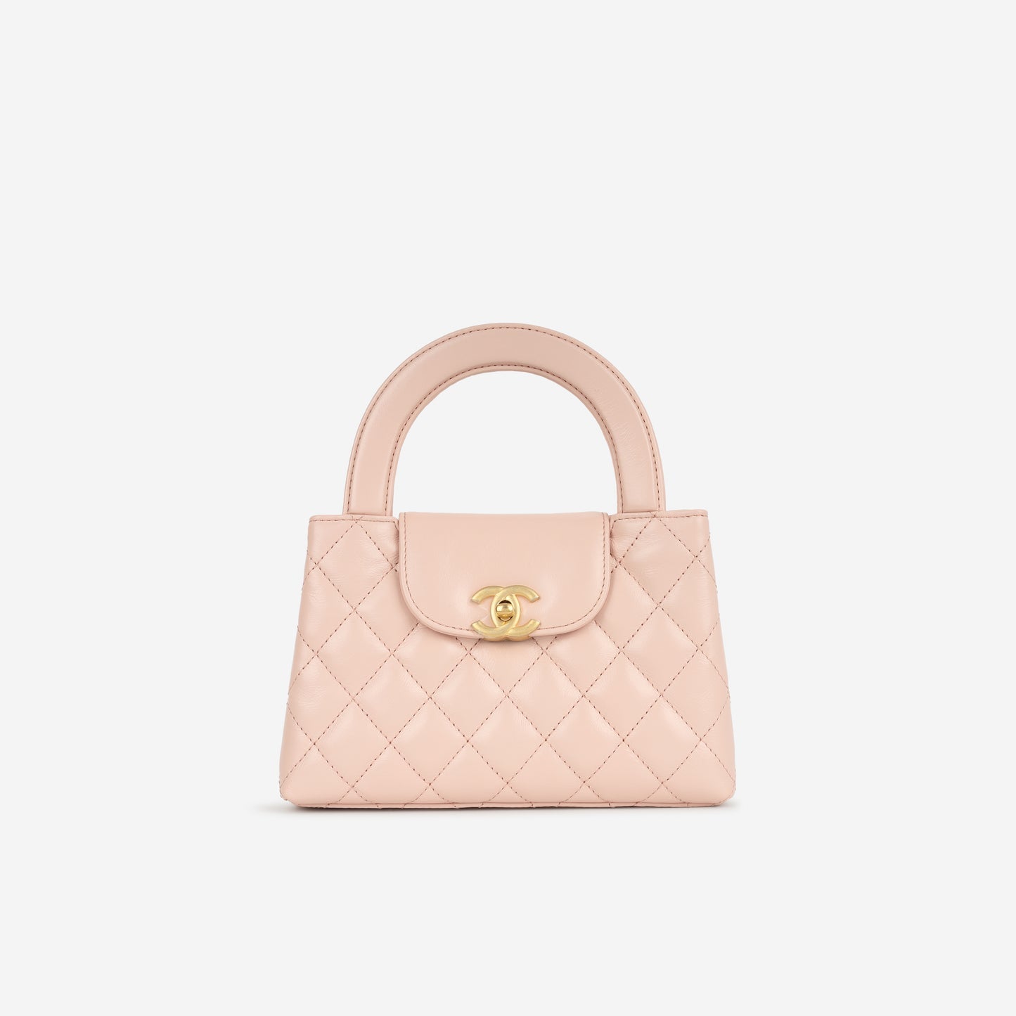 Chanel Small Kelly Re-Edition Light Pink Calfskin GHW