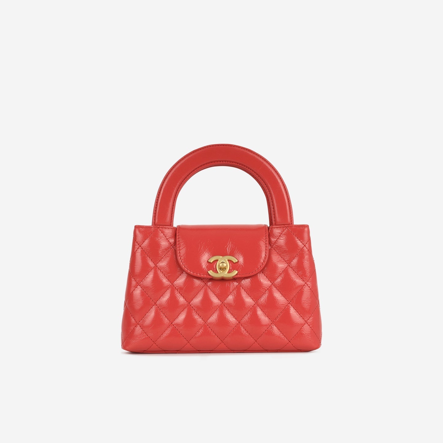 Chanel Small Kelly Re-Edition Red aged Calfskin GHW
