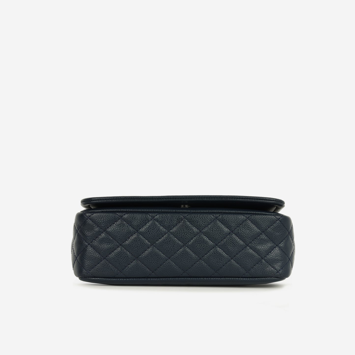 Chanel - Timeless CC Single Flap - Navy Caviar SHW - - 2011