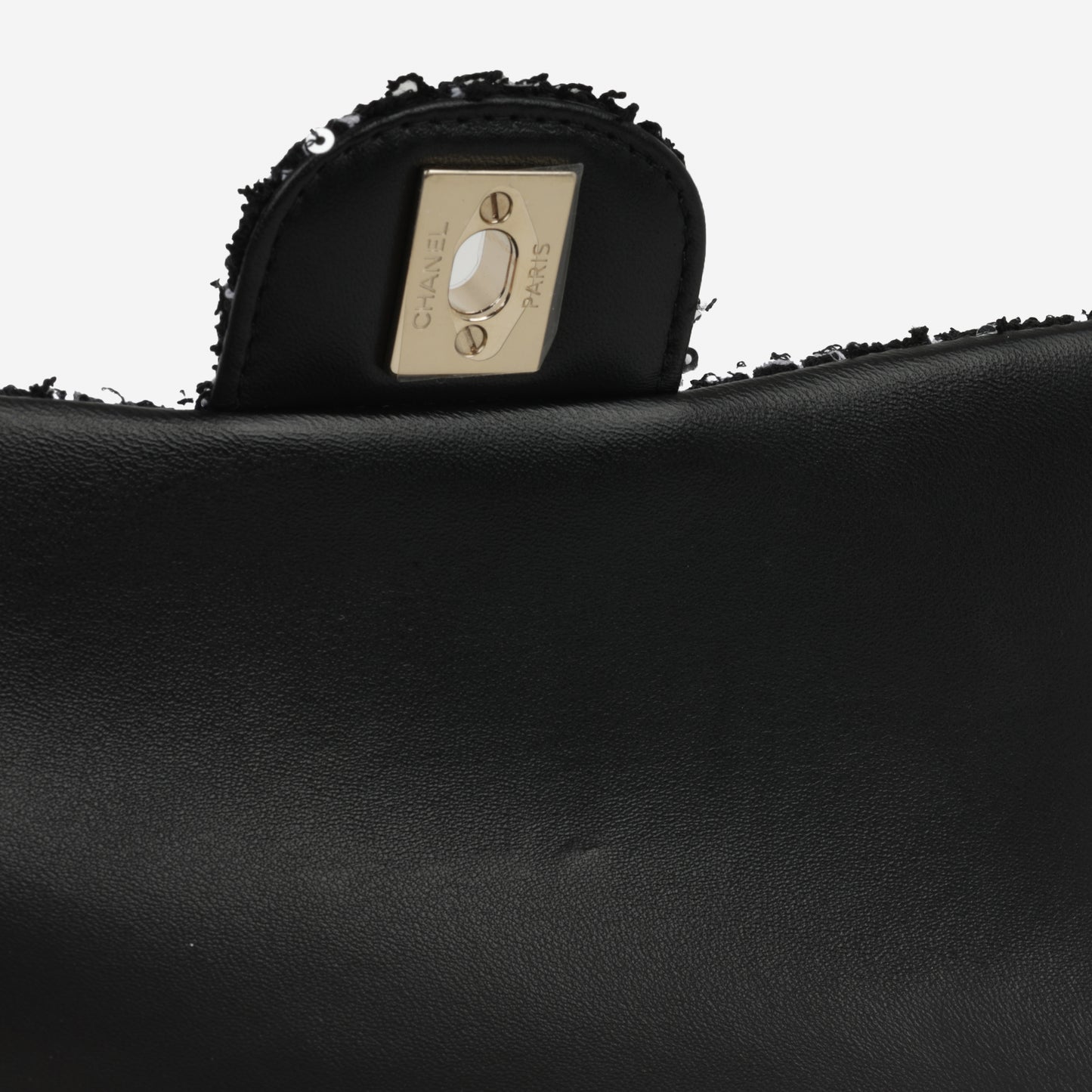 Chanel Top Handle Mini Flap - Mixed Tweed