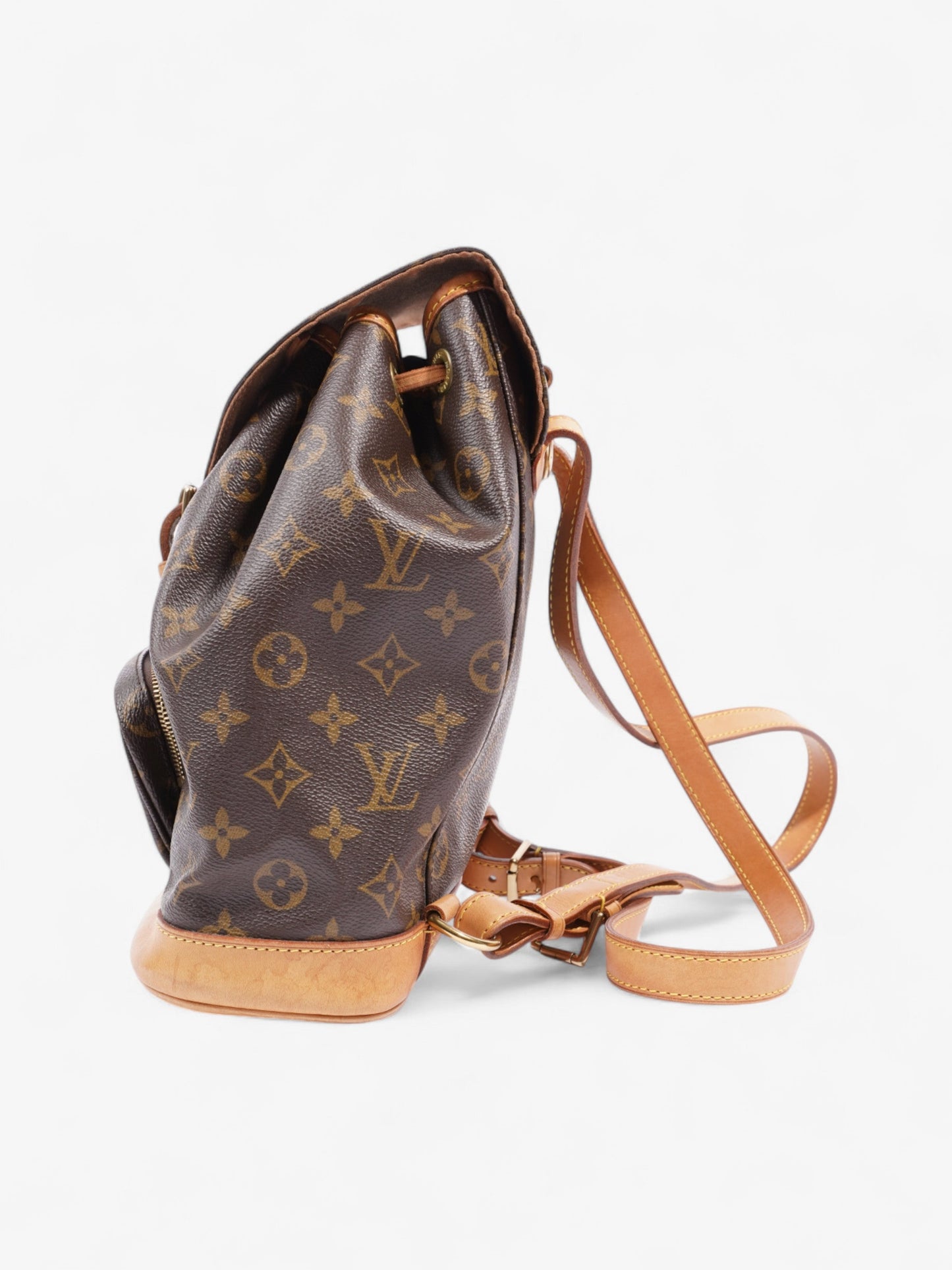 Louis Vuitton Montsouris Coated MM Monogram Canvas Coated Canvas Apparel Mm 11