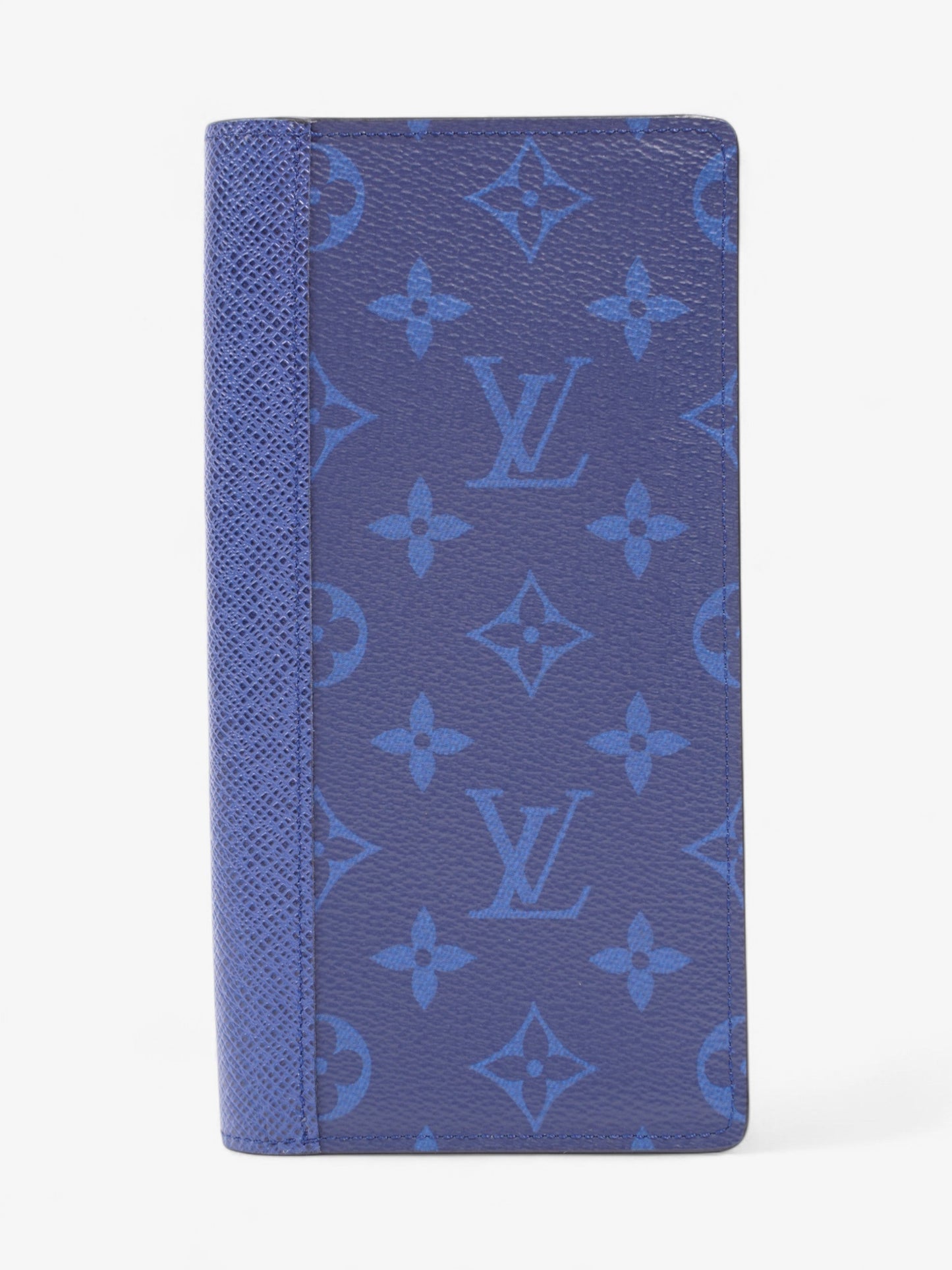 Louis Vuitton Lama Portefeuille Brazza Cobalt Leather Handbag