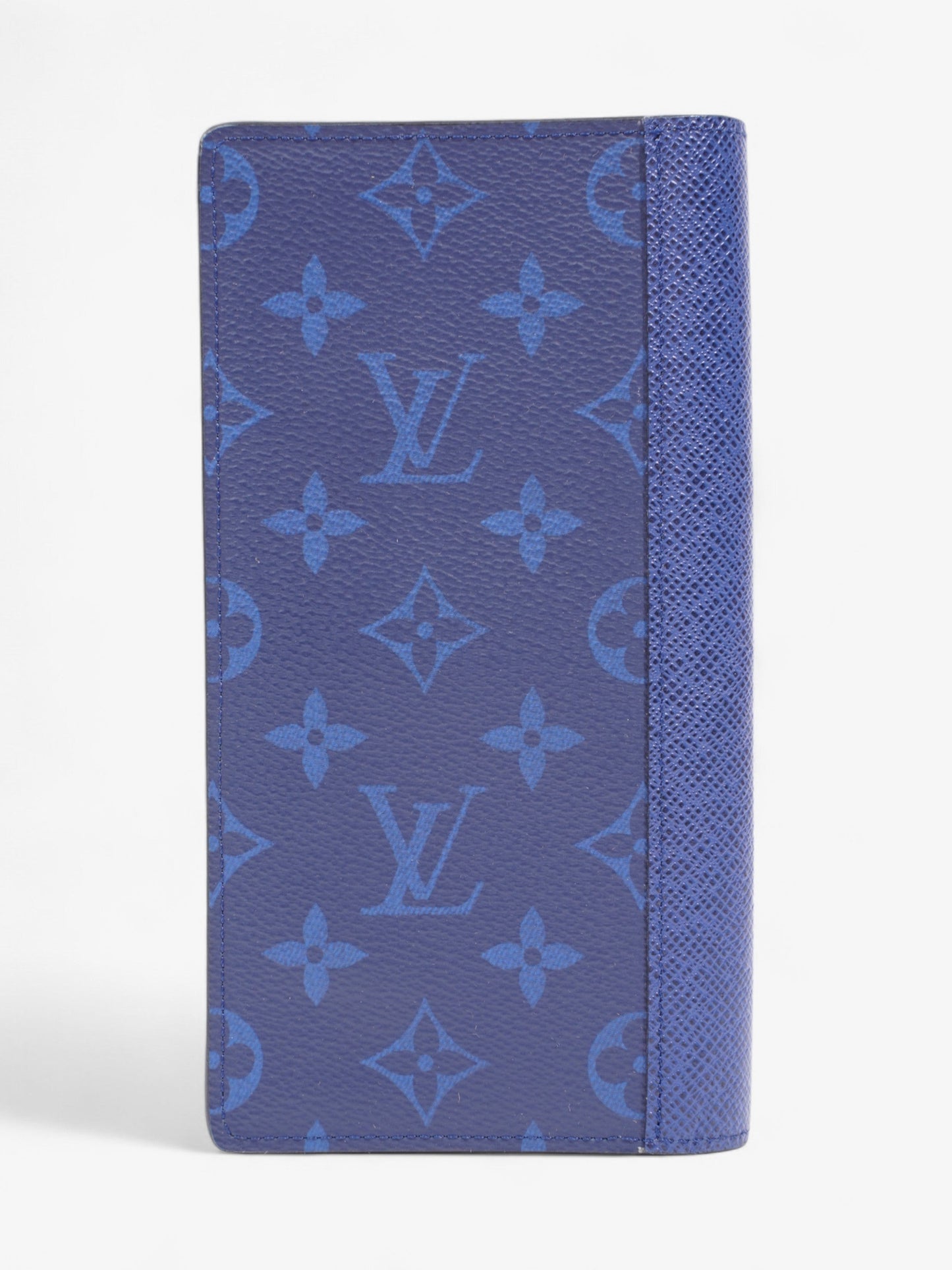 Louis Vuitton Lama Portefeuille Brazza Cobalt Leather Handbag