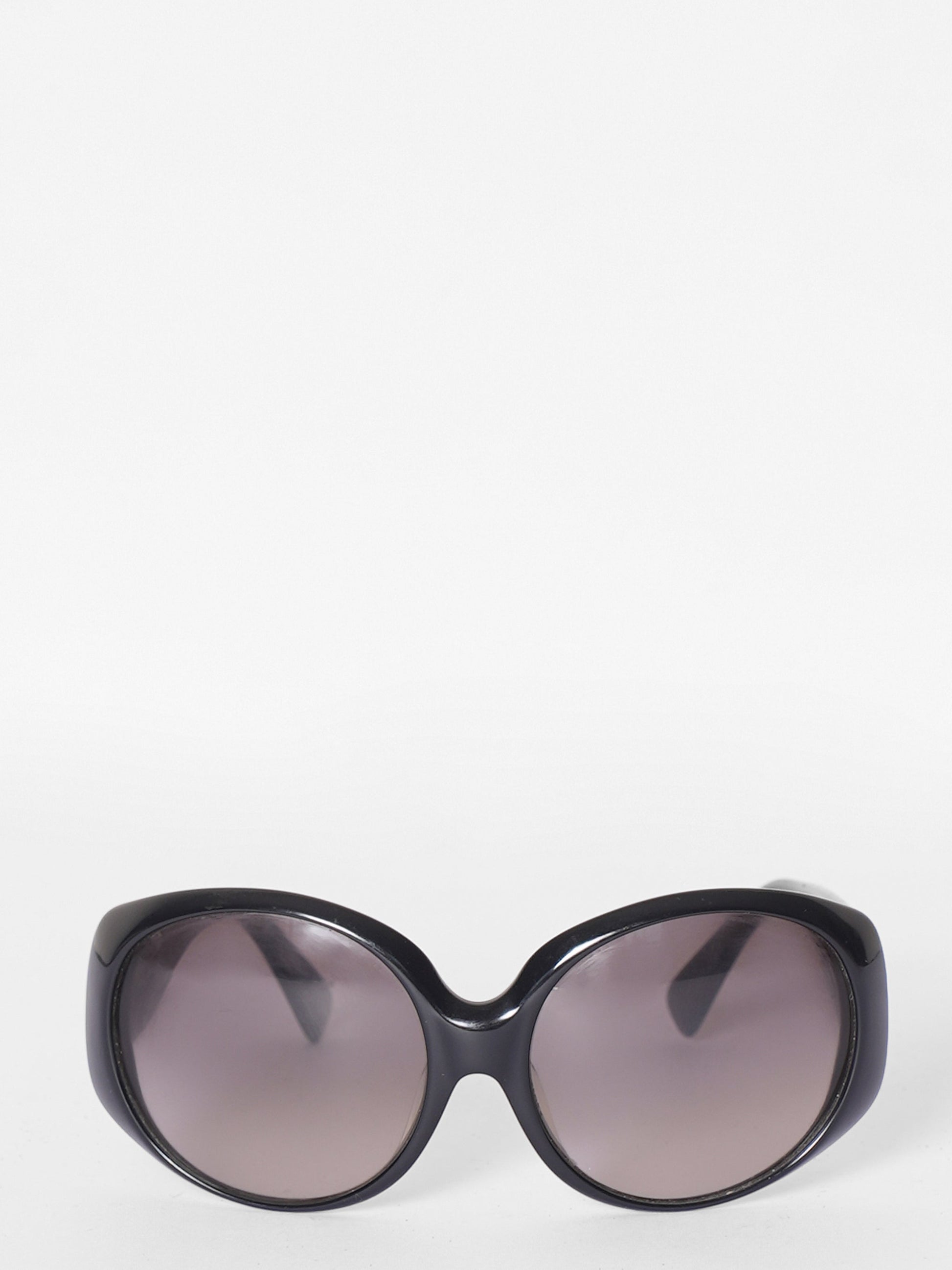 Fendi Handbag Oval Sunglasses Black