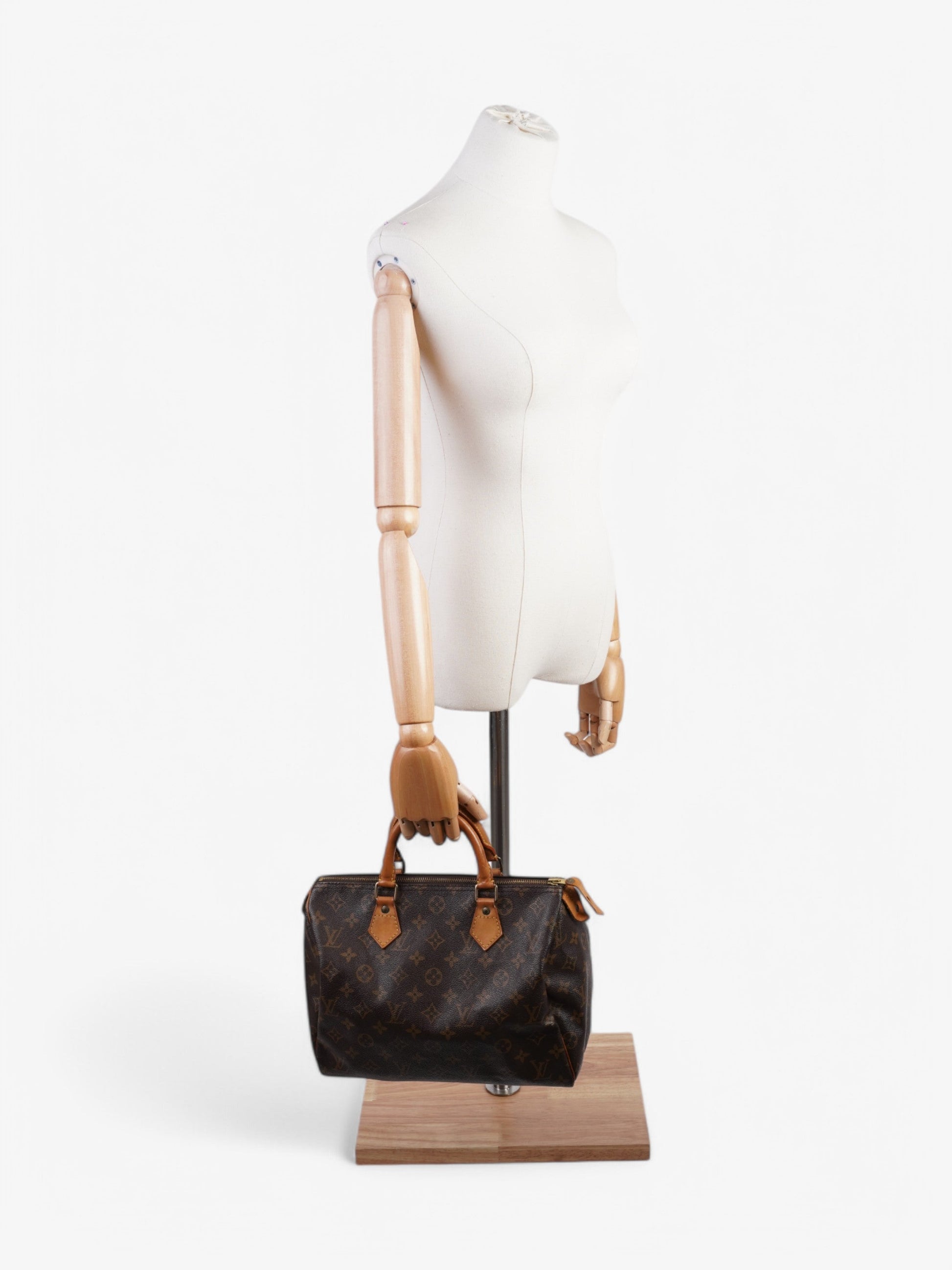 Louis Vuitton Speedy Coated 30 Monogram Canvas Coated Canvas Apparel Canvas 186