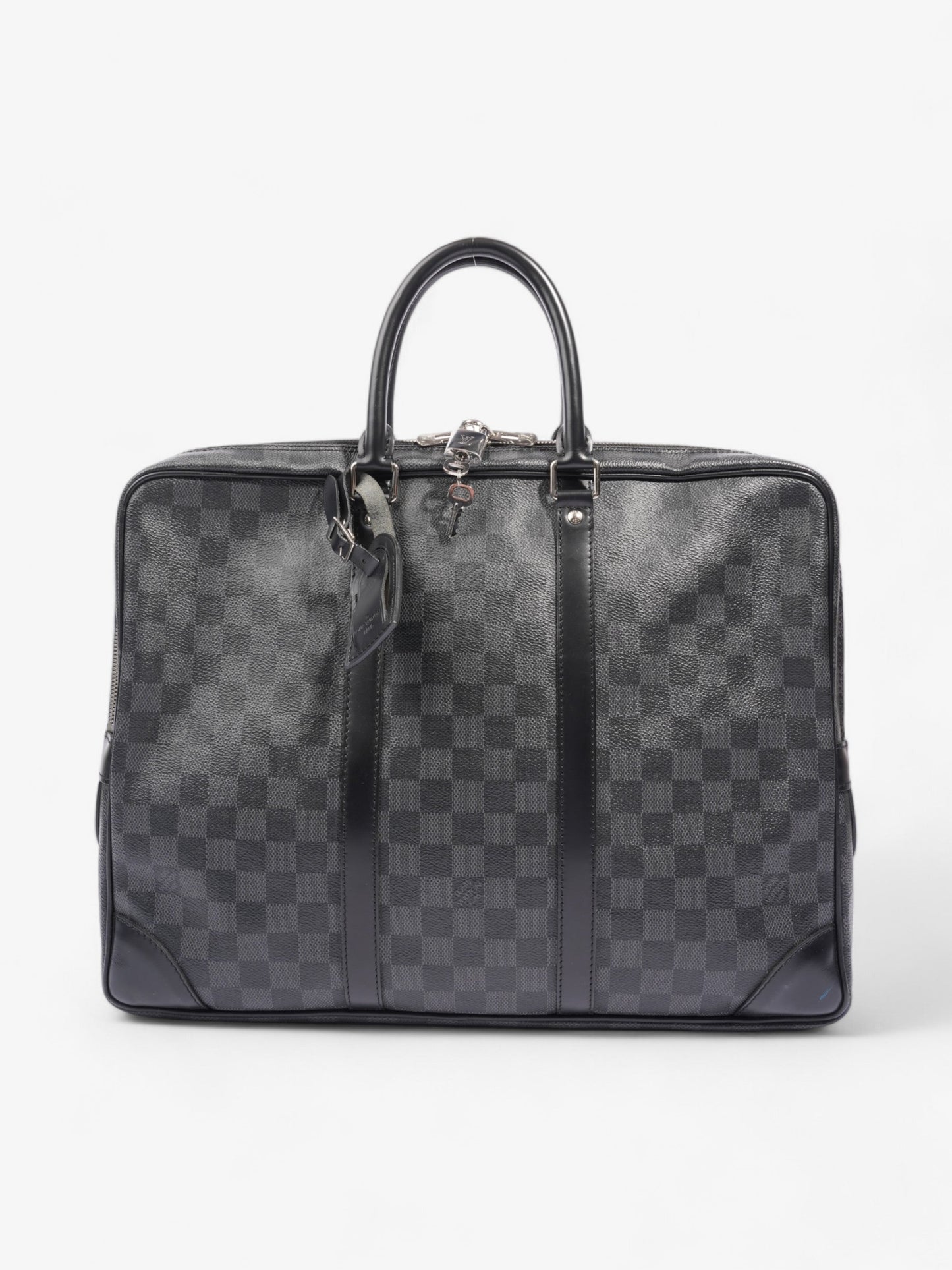 Louis Vuitton Briefcase Graphite Coated Damier Canvas Coated Canvas Apparel