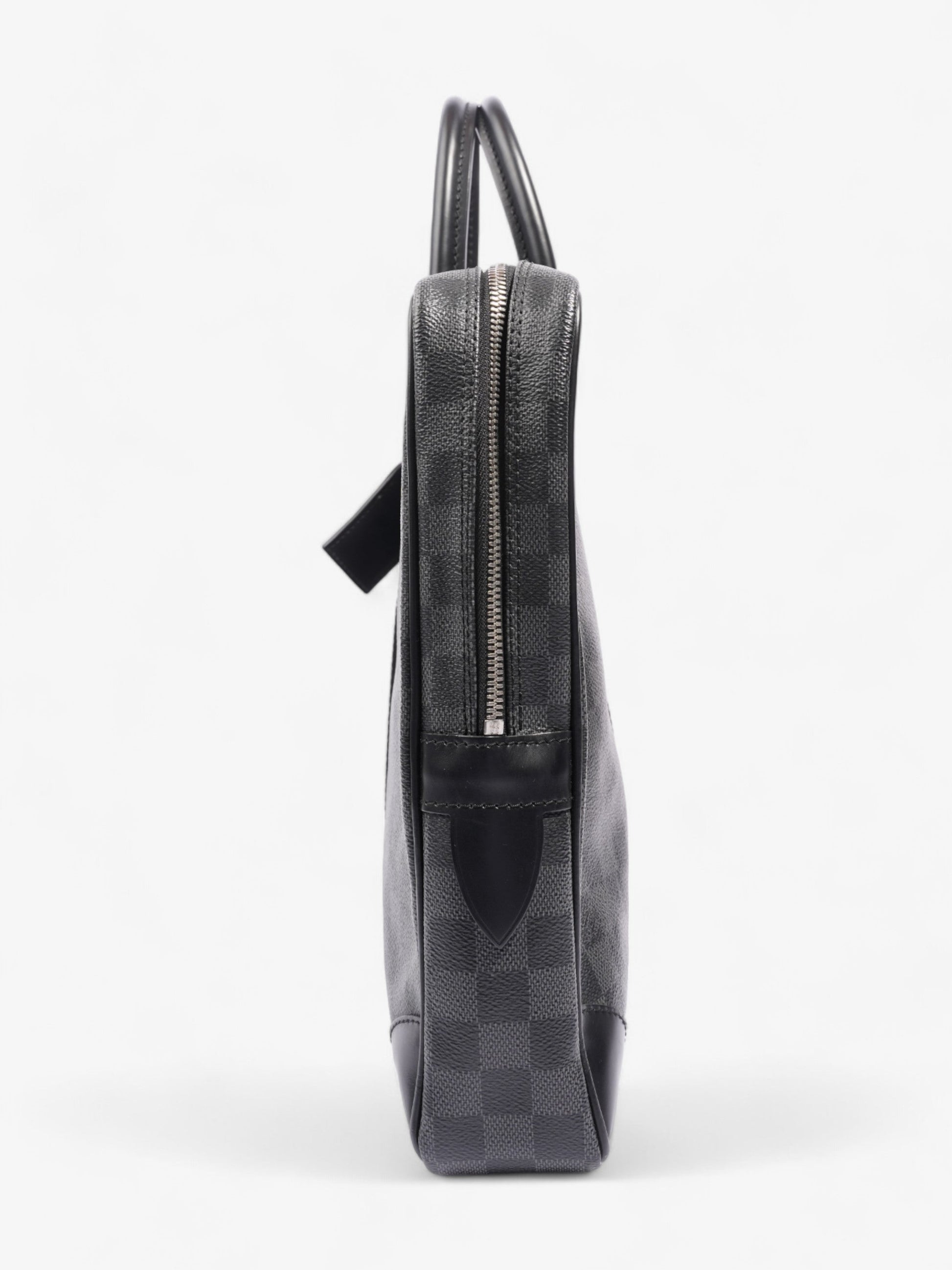 Louis Vuitton Briefcase Graphite Coated Damier Canvas Coated Canvas Apparel