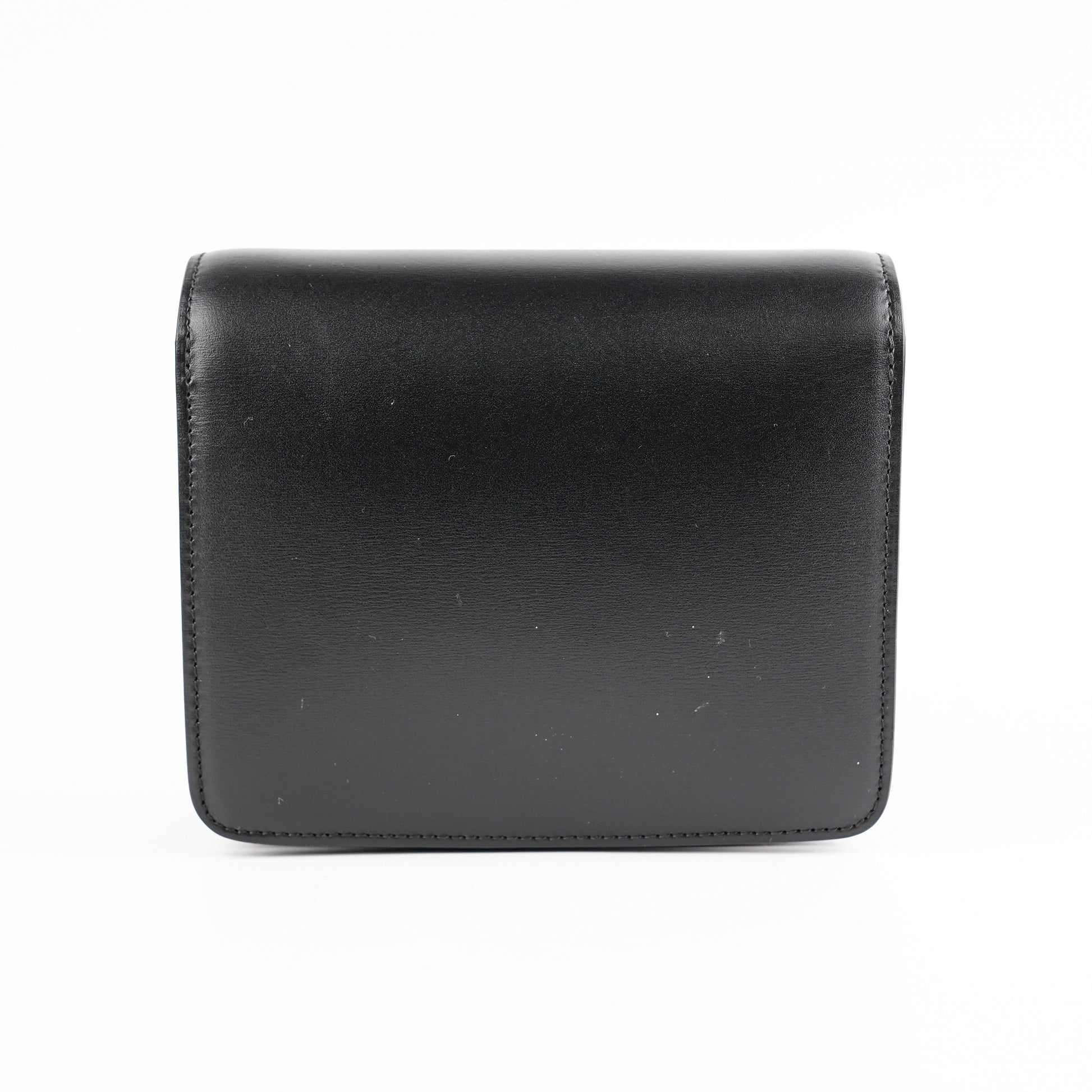 Luxury Teen Classic Box Crossbody Handbag Black Crossbody Bag