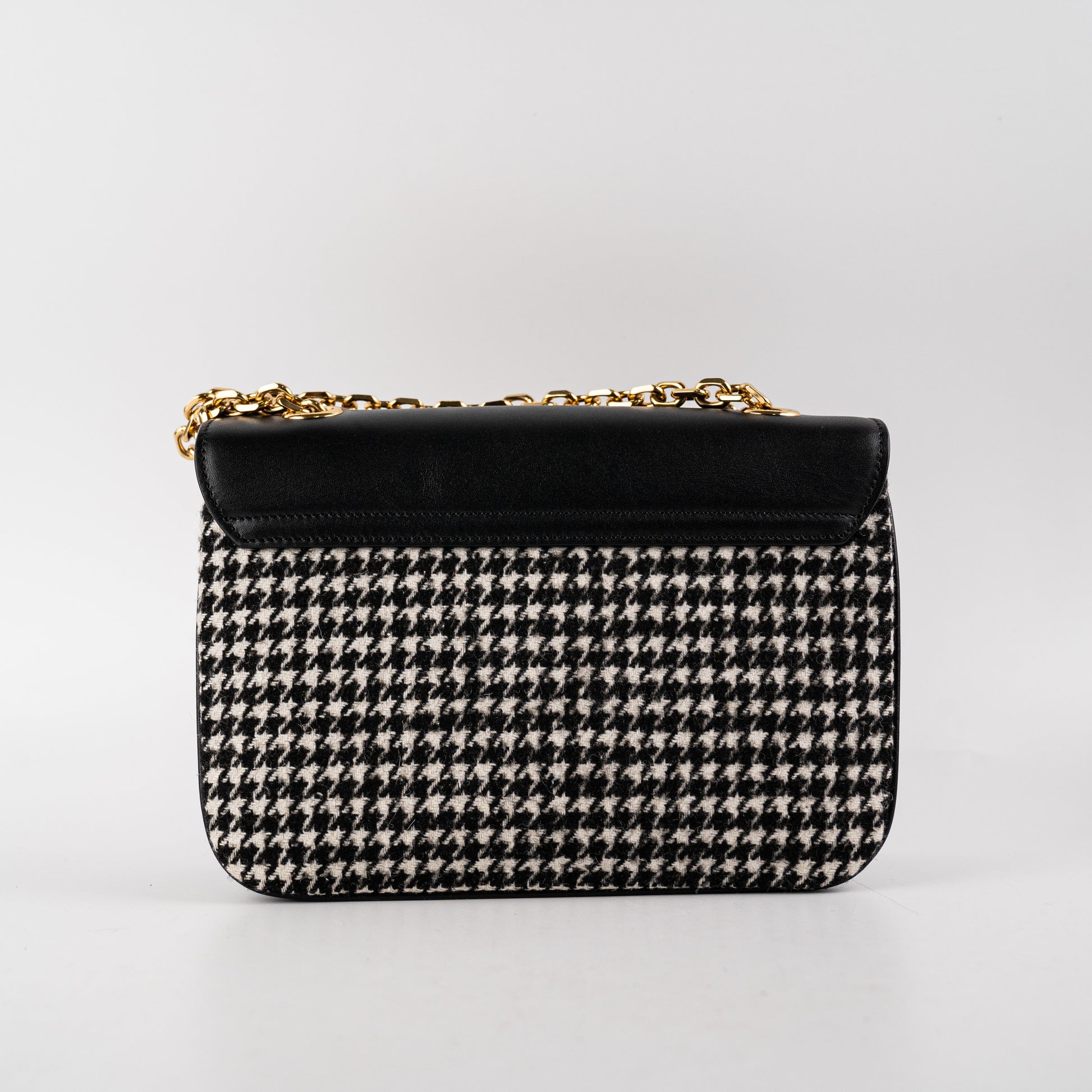 Luxury C Tweed Handbag Medium Travel Bag