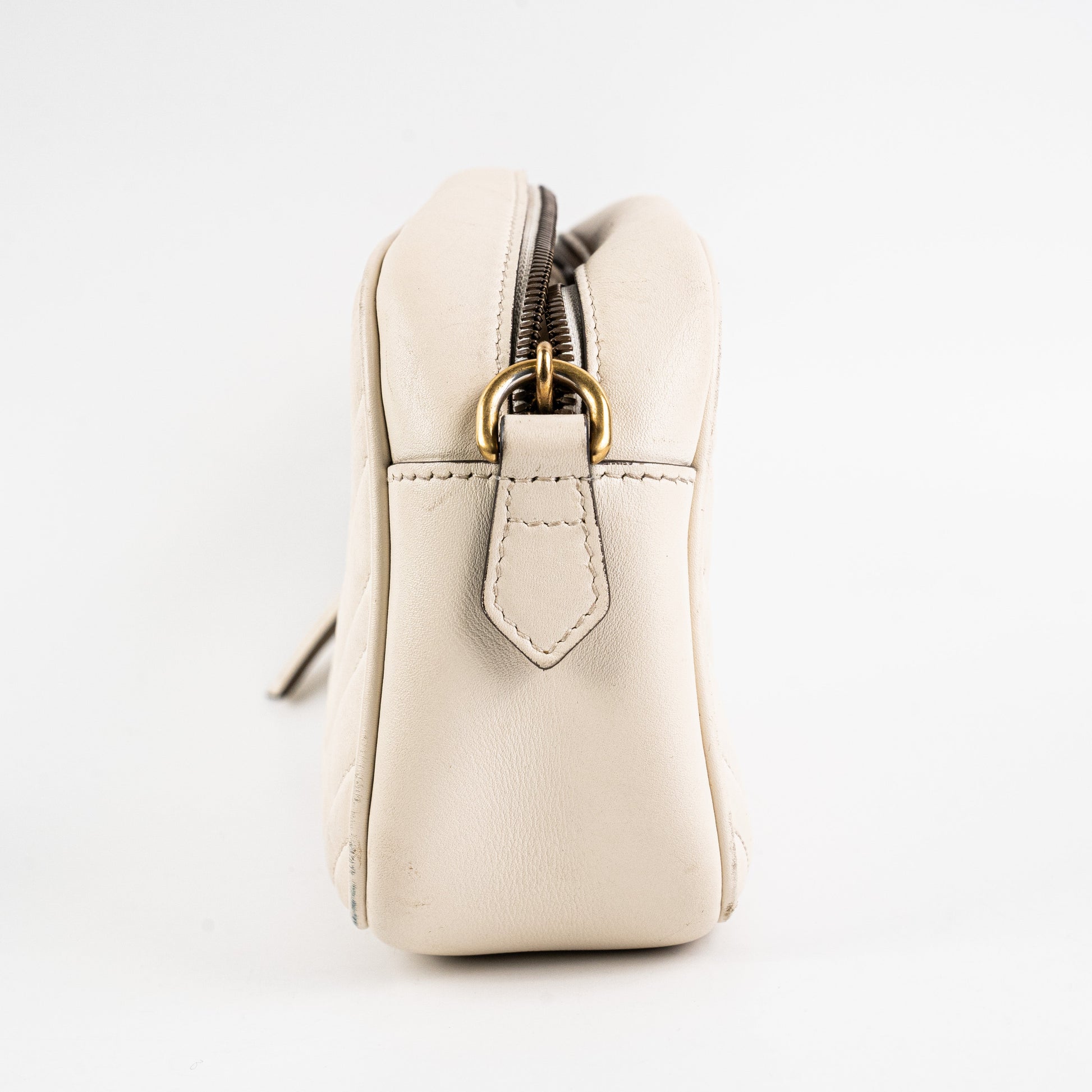 Gucci Marmont Crossbody Bag White Small