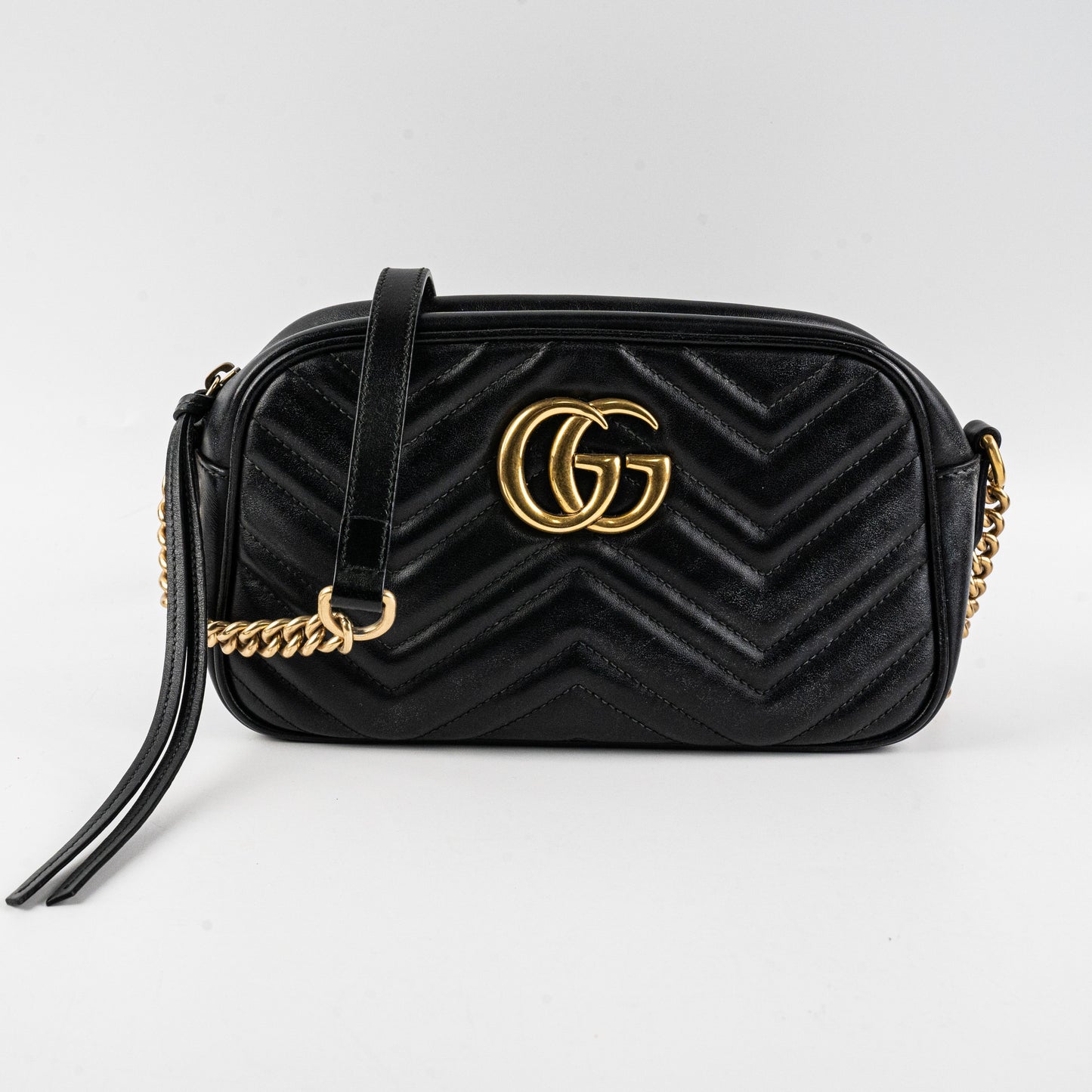 Gucci Marmont Camera Bag Black Travel Bag Bag Black