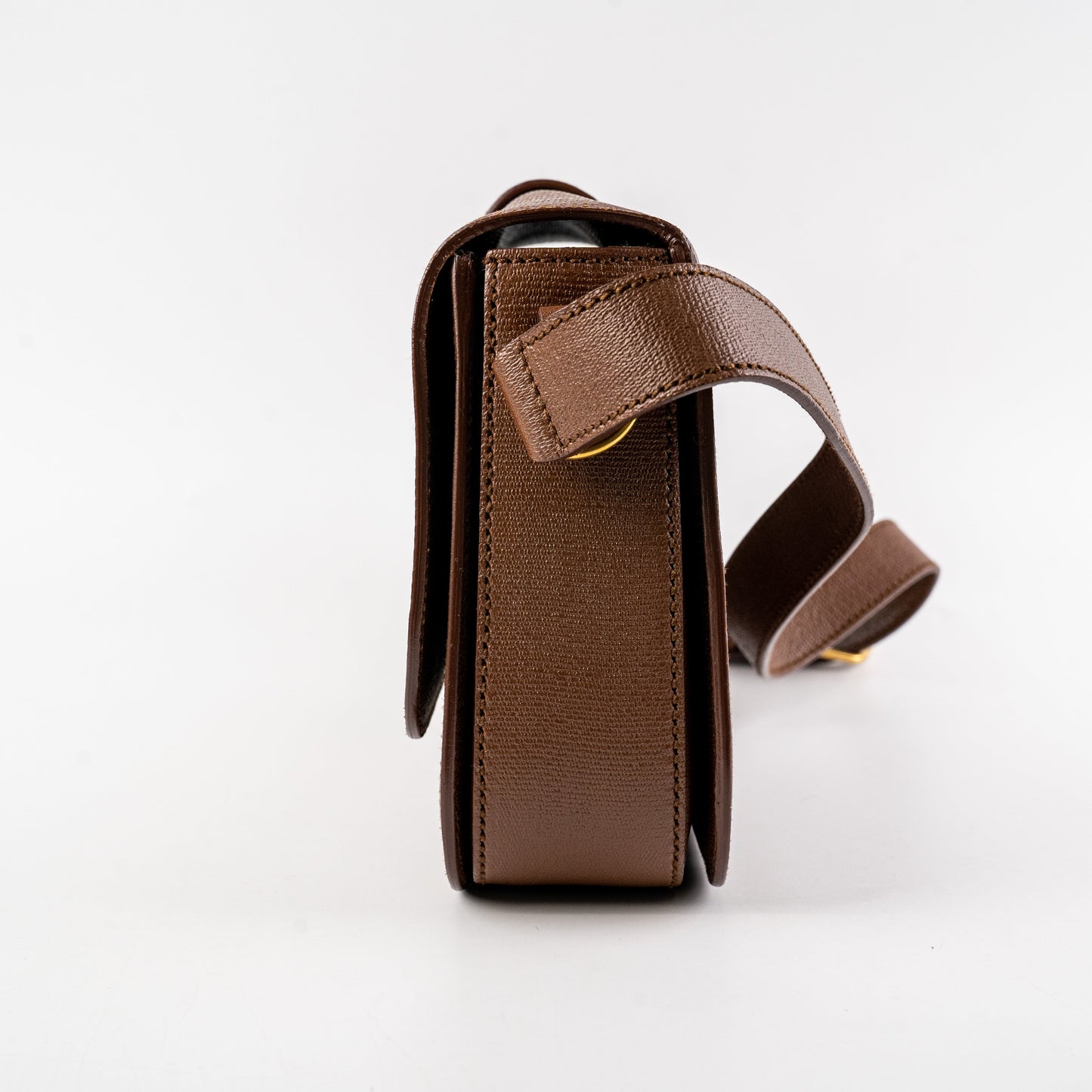 YSL Saint Laurent Chyc Crossbody Bag Brown Medium