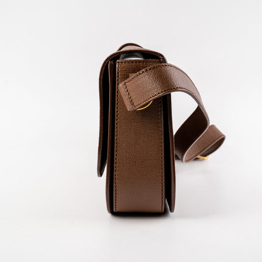YSL Saint Laurent Chyc Crossbody Bag Brown Medium