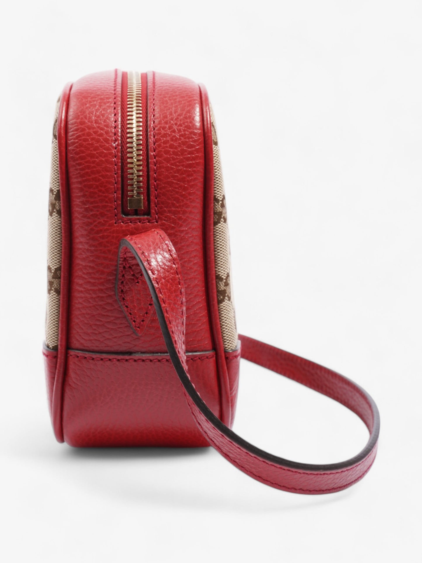 Gucci Bree Supreme Crossbody Bag Canvas Red