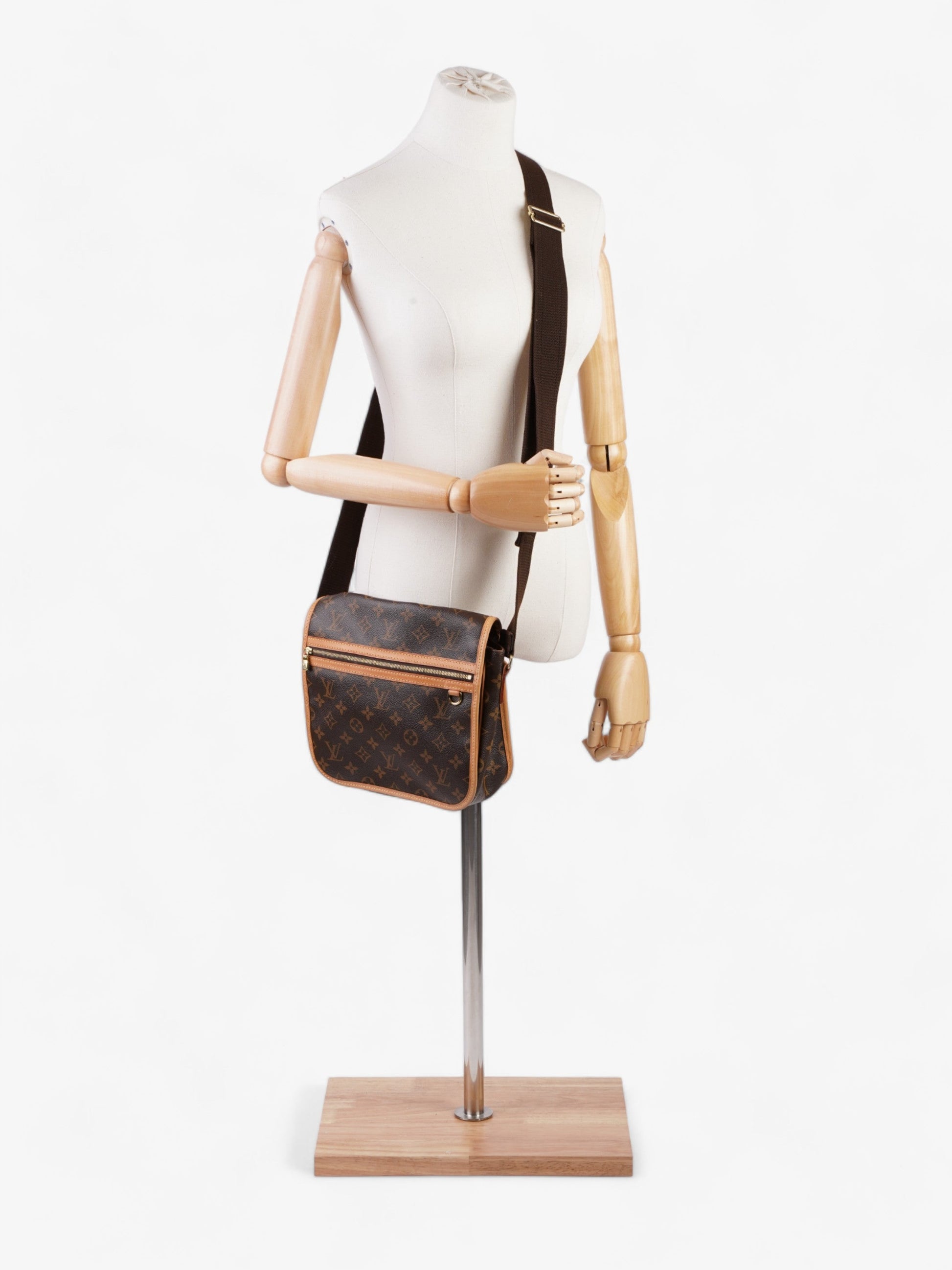 Louis Vuitton Bosphore PM Messenger Coated Monogram Canvas Coated Canvas Apparel