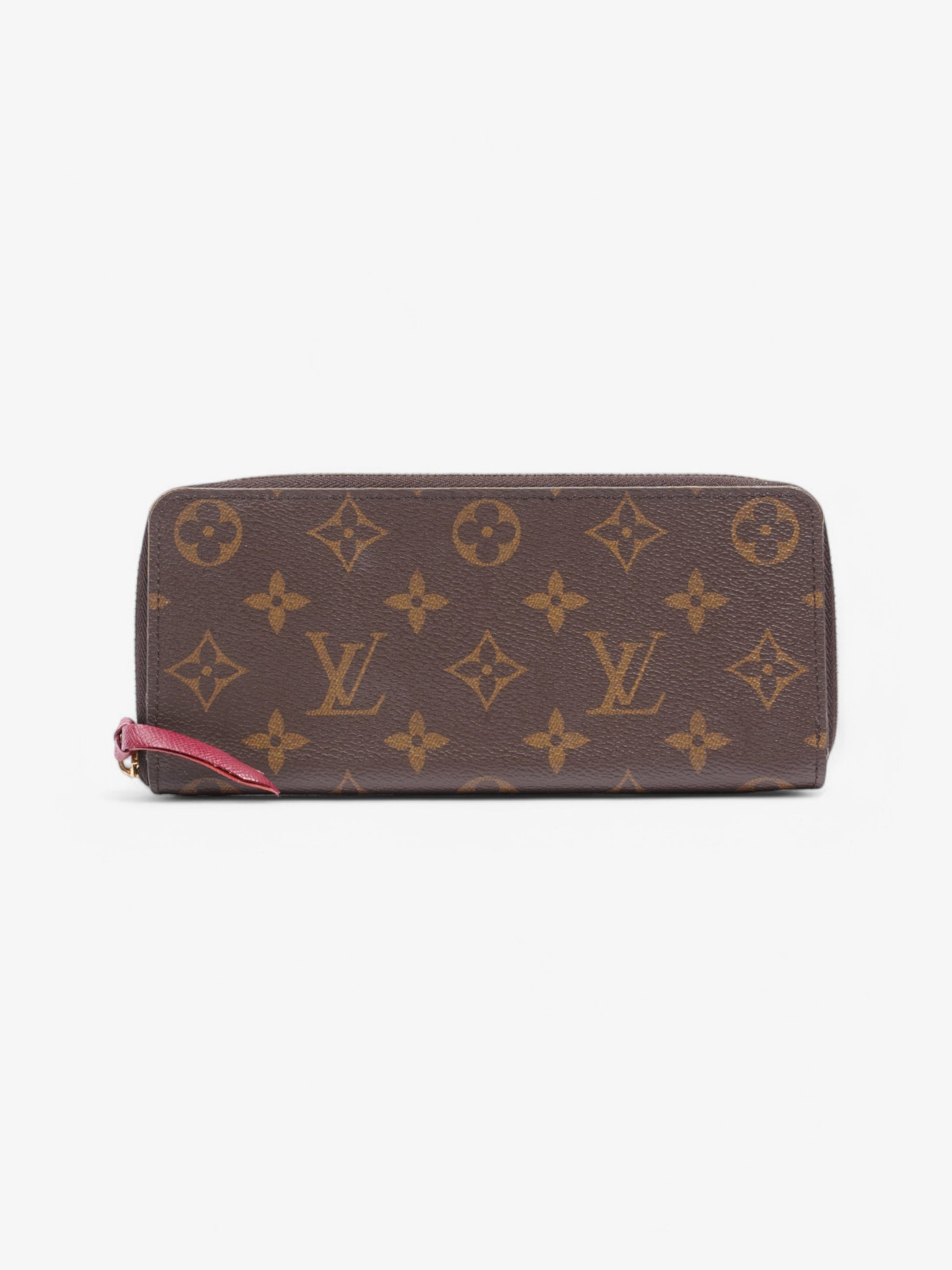Louis Vuitton Clemence Coated Monogram Canvas Coated Canvas Wallet Case Canvas 19