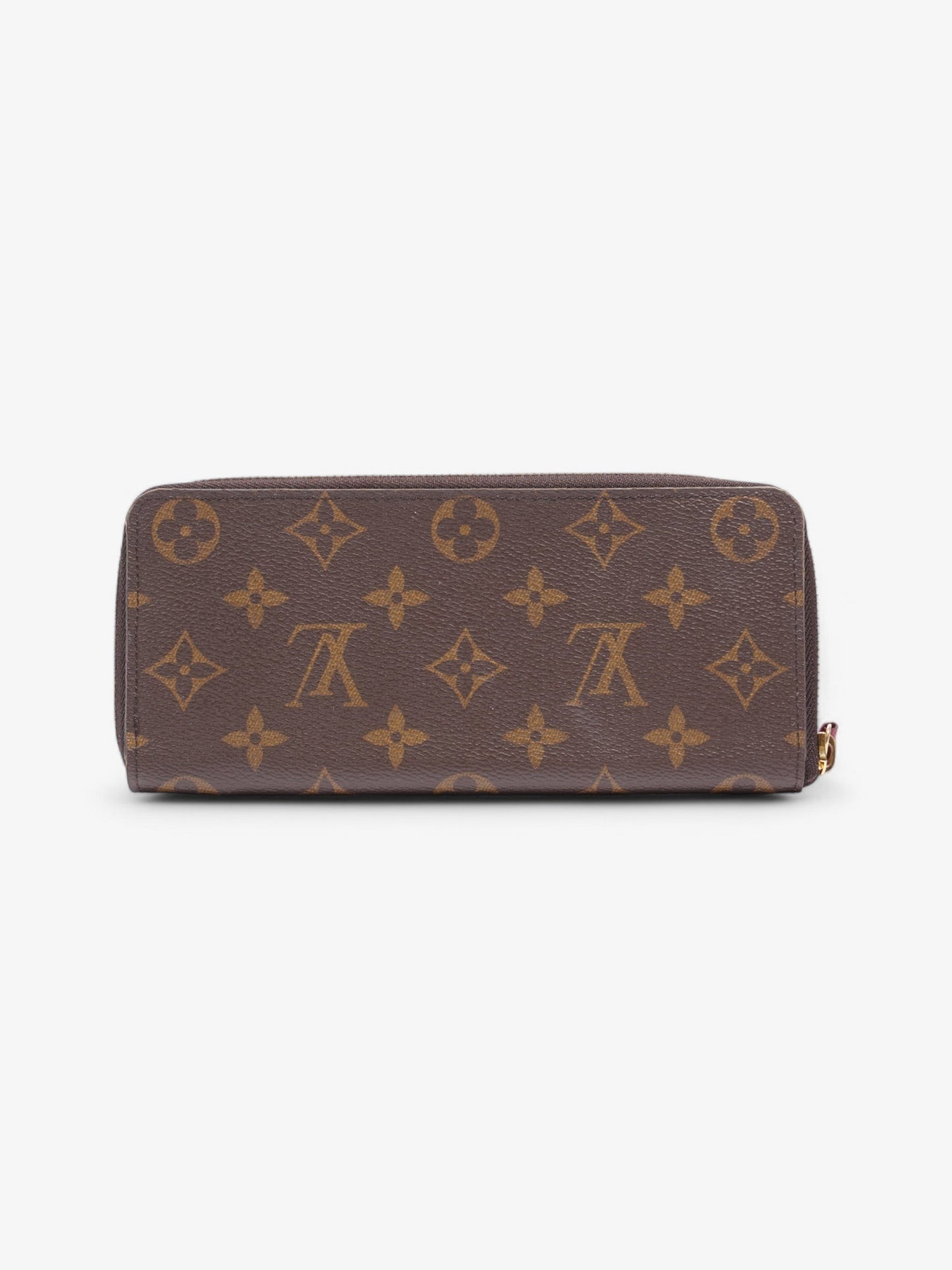 Louis Vuitton Clemence Coated Monogram Canvas Coated Canvas Wallet Case Canvas 19