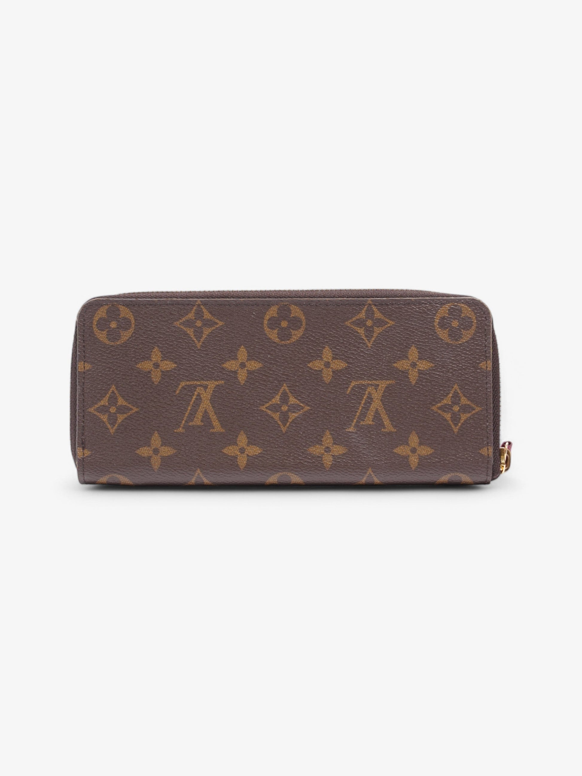Louis Vuitton Clemence Coated Monogram Canvas Coated Canvas Wallet Case Canvas 19