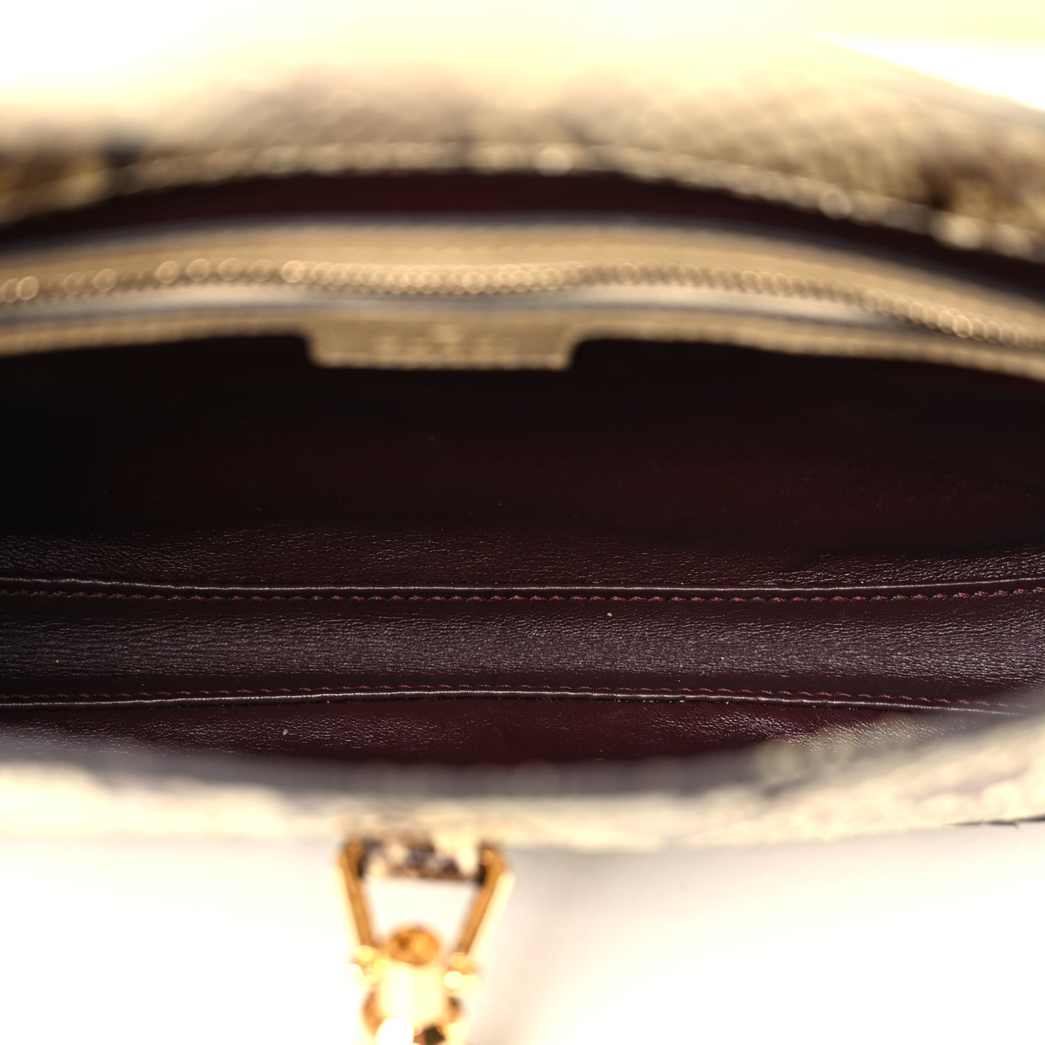 Gucci Snakeskin Small Jackie 1961 Hobo Beige
