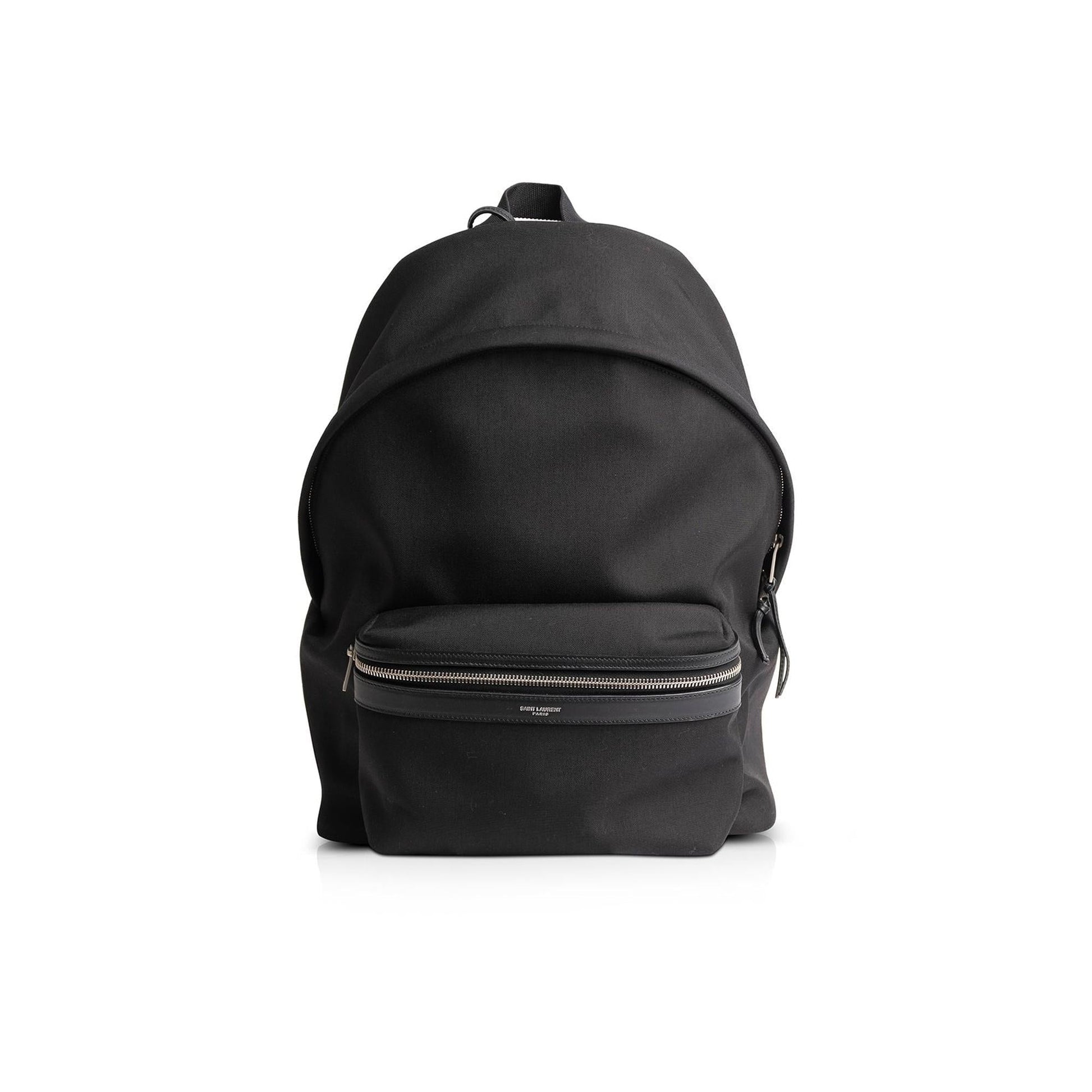 YSL Saint Laurent City Backpack Canvas