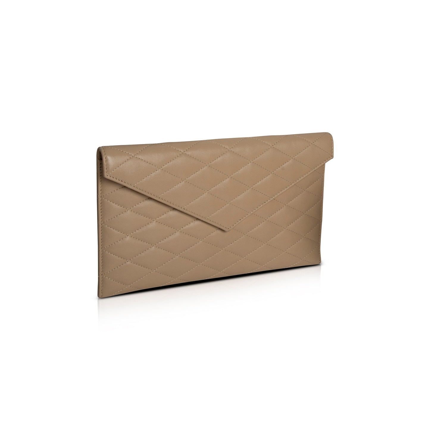 YSL Saint Laurent Sade Envelope Pouch Clutch Quilted Clutch Bag
