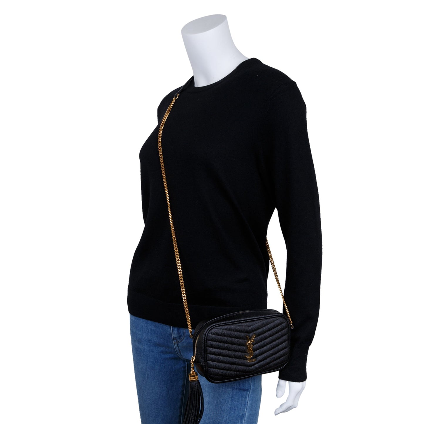 YSL Saint Laurent Lou Camera Bag Mini Crossbody Bag Box 41992