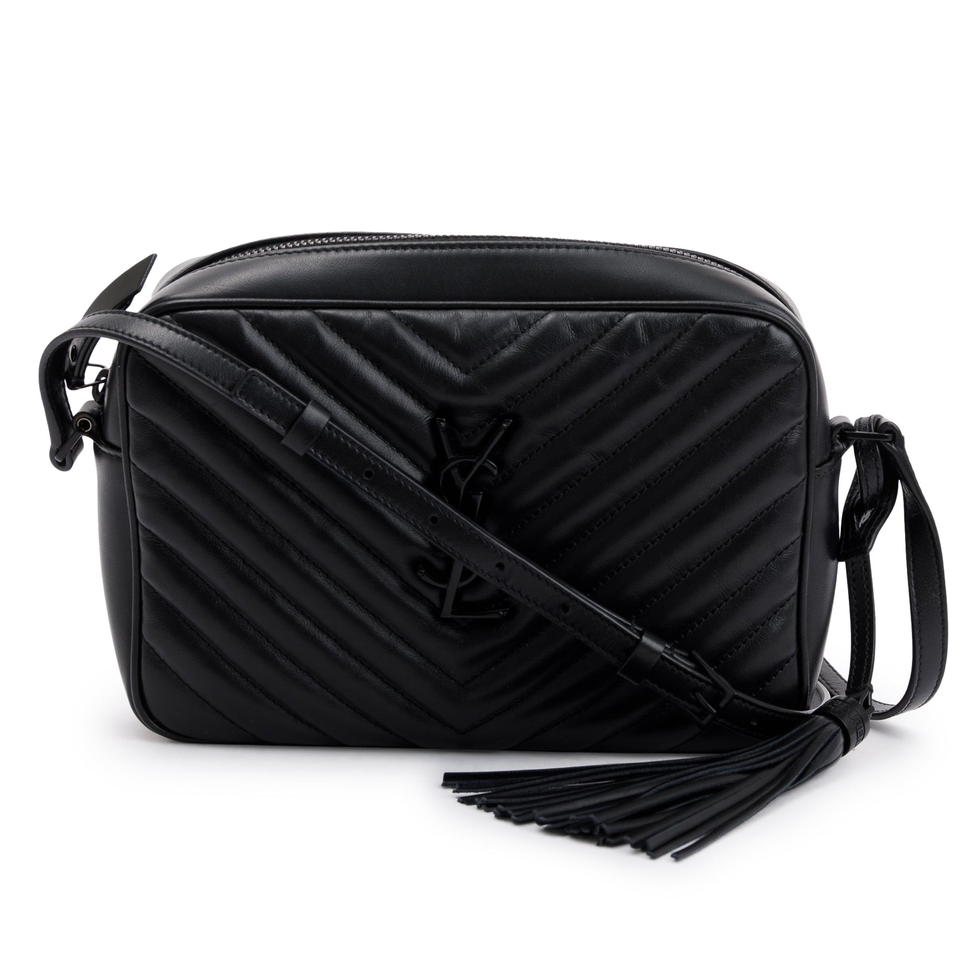 YSL Saint Laurent Lou Bag Leather Quilted Travel Bag