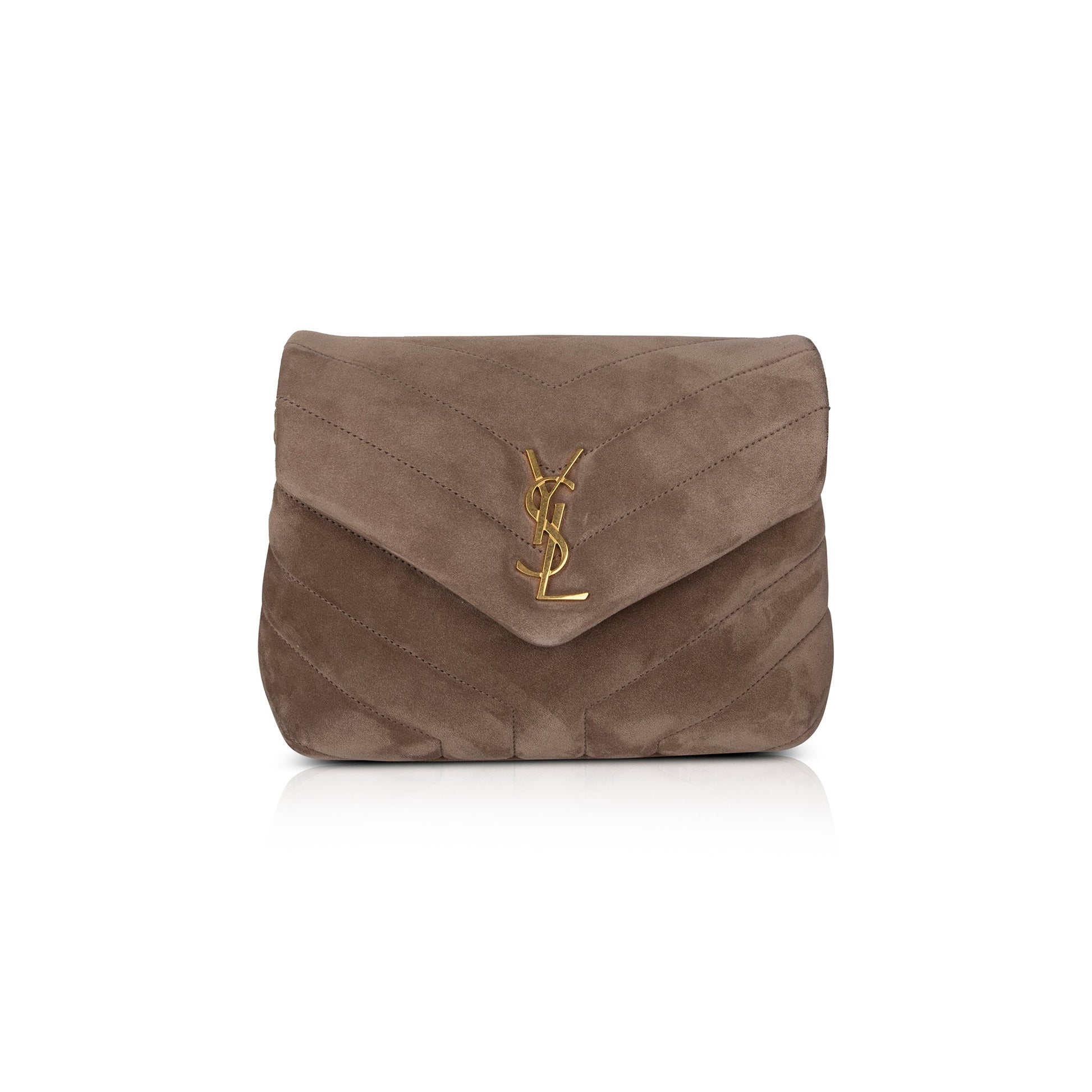 YSL Saint Laurent Toy Loulou Crossbody Bag Suede Bag 39684