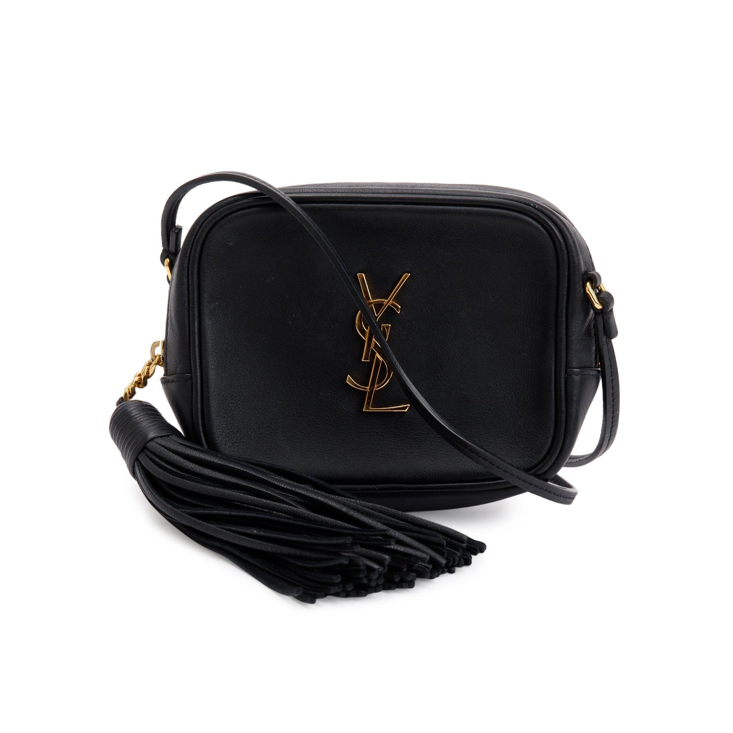 YSL Saint Laurent Nappa Blogger Bag Leather Monogram Travel Bag