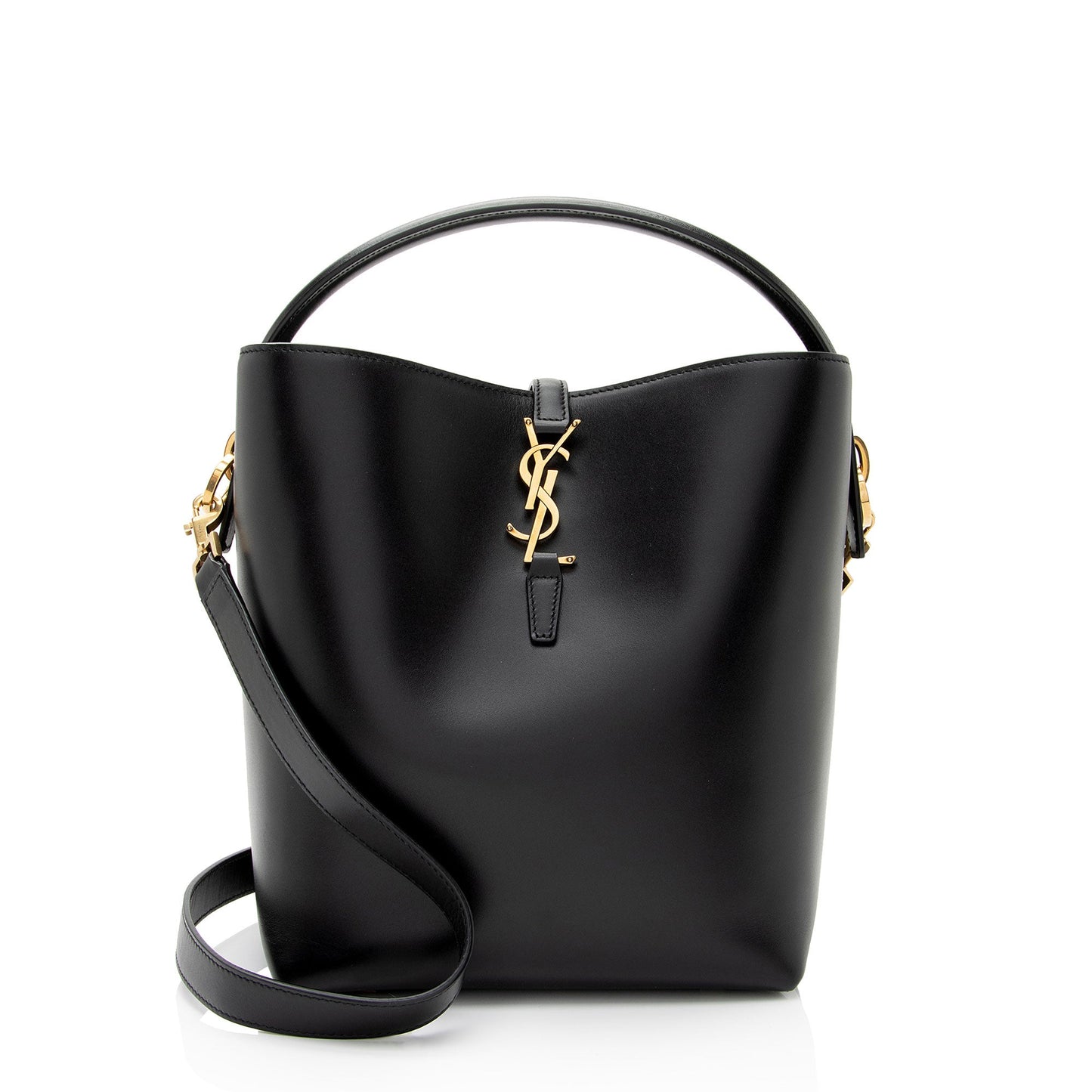 YSL Saint Laurent Saint Laurent Trending Calfskin Le Bag Shf Monogram Bucket Bucket Bag