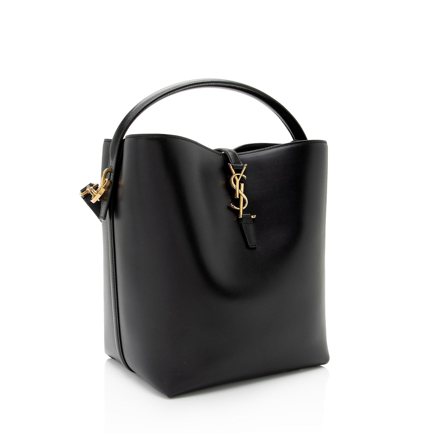YSL Saint Laurent Saint Laurent Trending Calfskin Le Bag Shf Monogram Bucket Bucket Bag