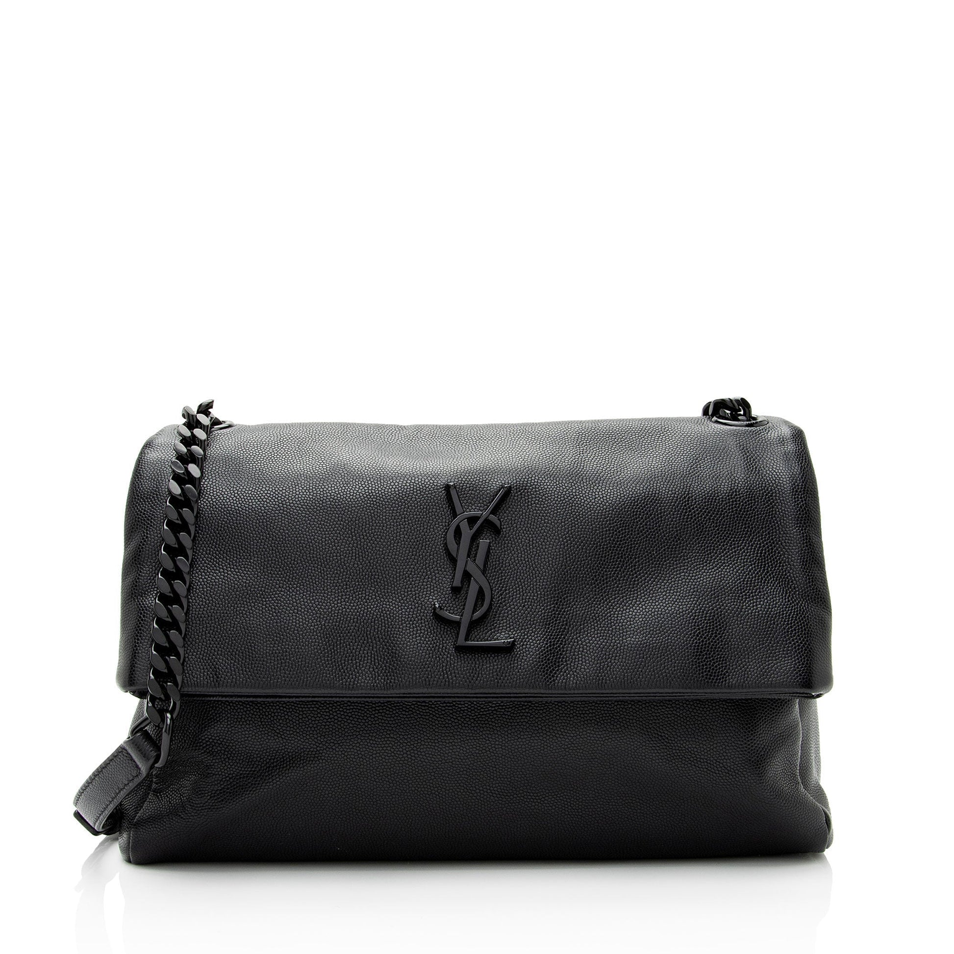 YSL Saint Laurent Saint Laurent Trending Grain De Poudre West Monogram Medium Travel Bag