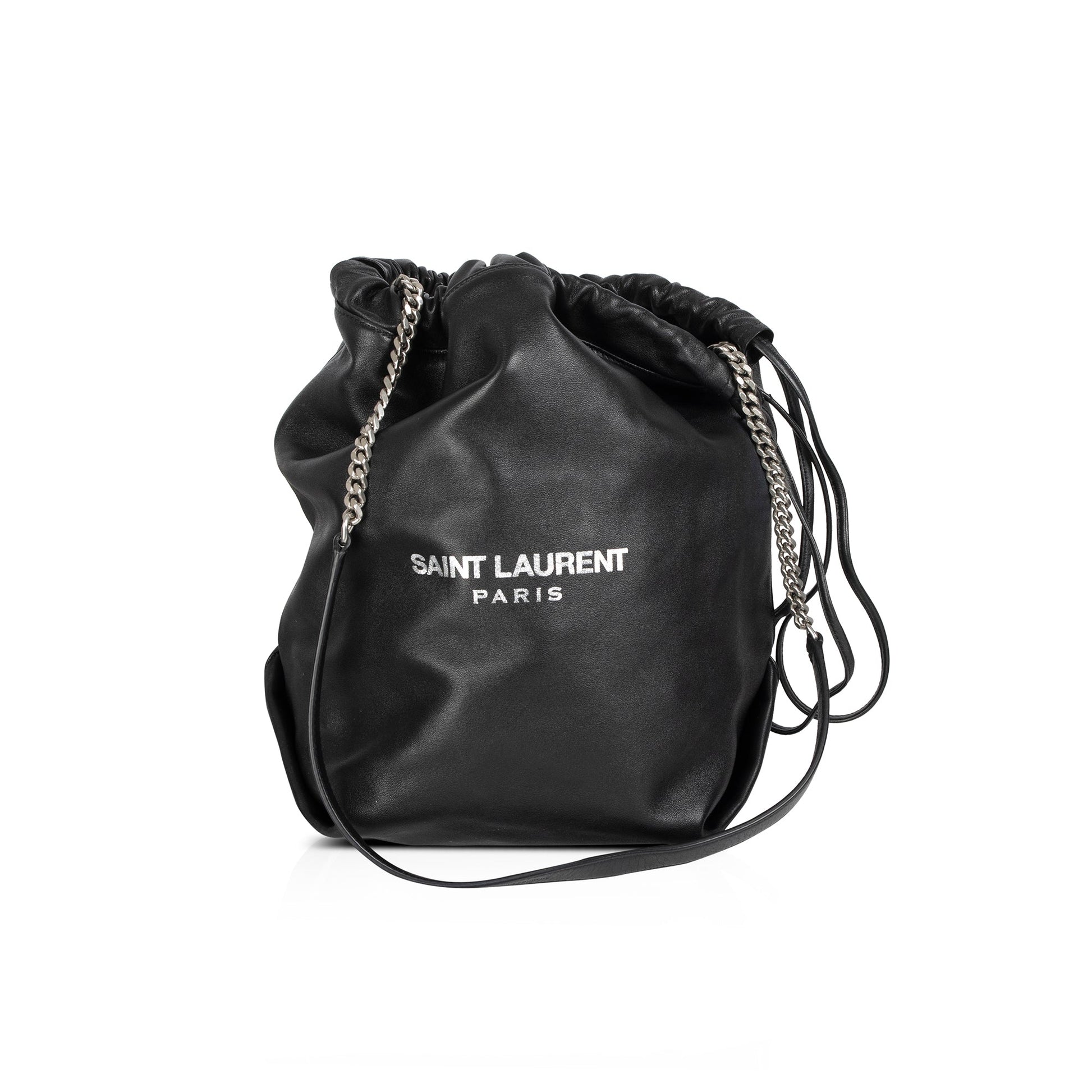 YSL Saint Laurent Teddy Bag Large Bucket Bucket Bag