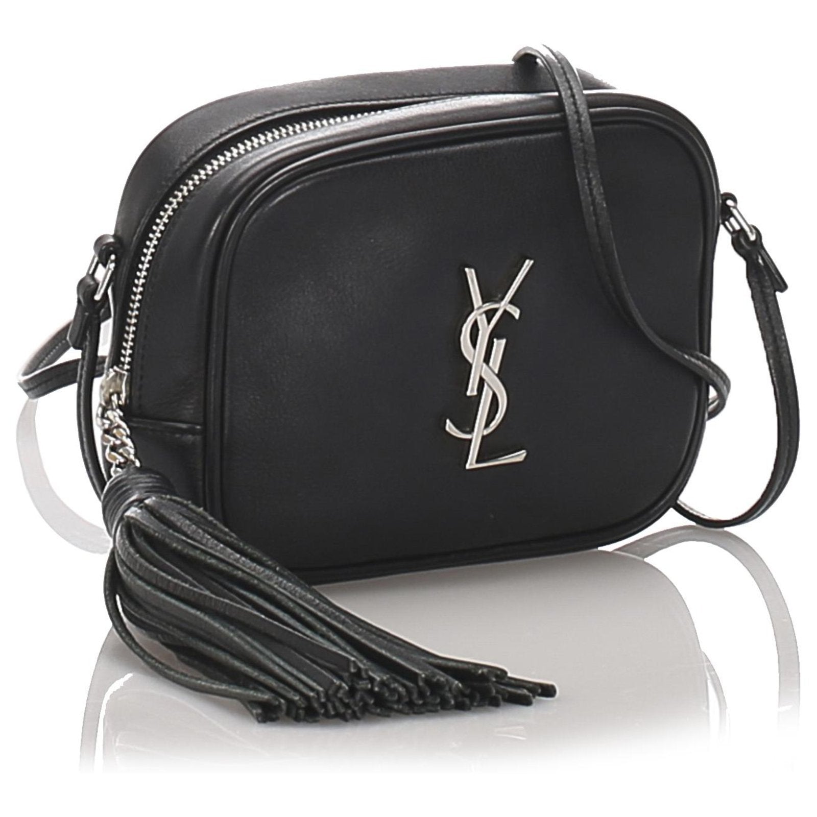 YSL Saint Laurent Blogger Crossbody Bag Leather