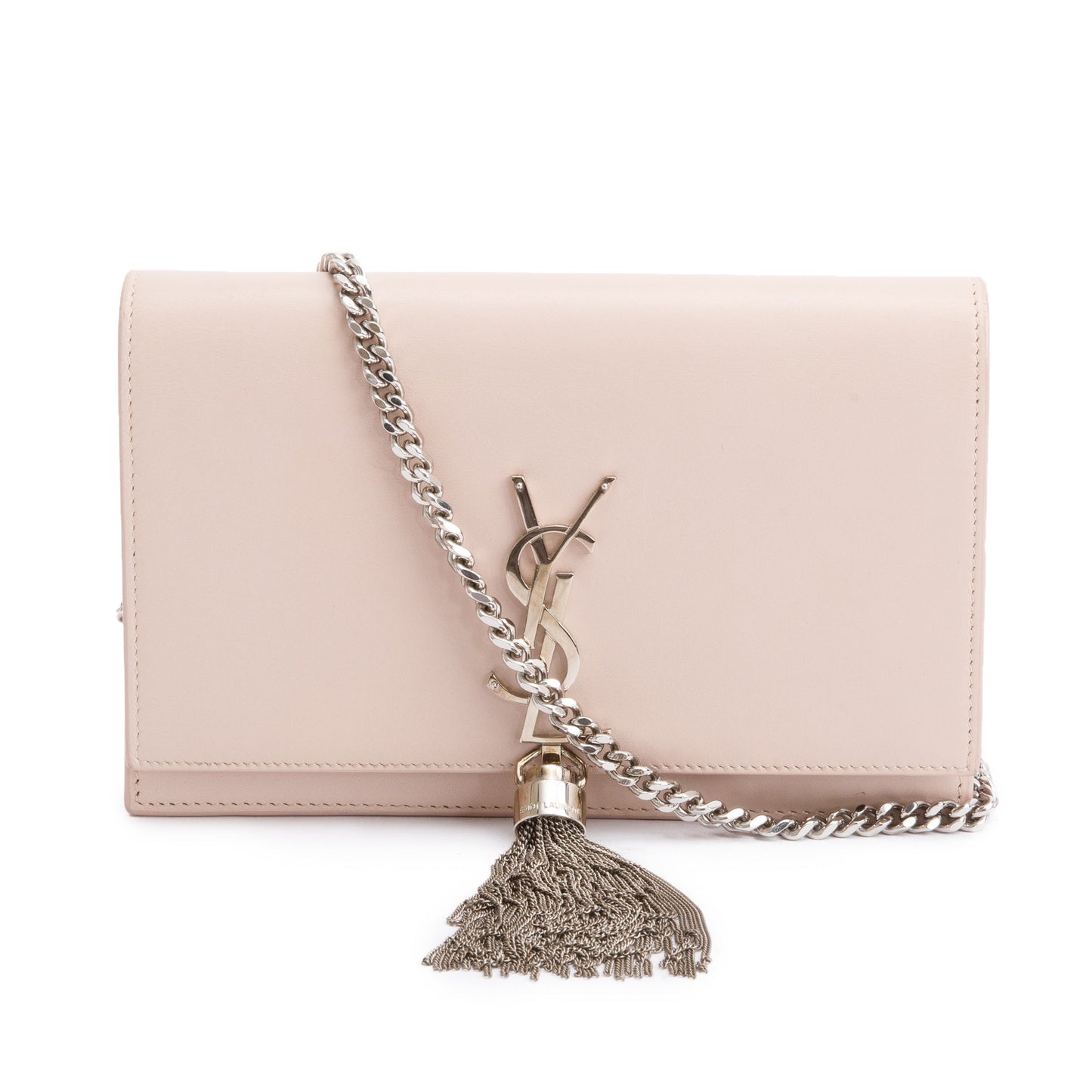 YSL Saint Laurent Smooth Small Classic Kate Tassel Chain Bag Leather Monogram Travel Bag