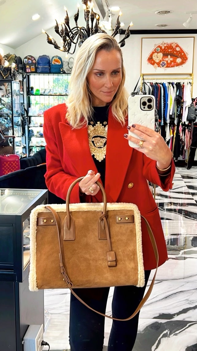 YSL Saint Laurent YSL Saint Sac De Jour Trim Tote Tote Bag