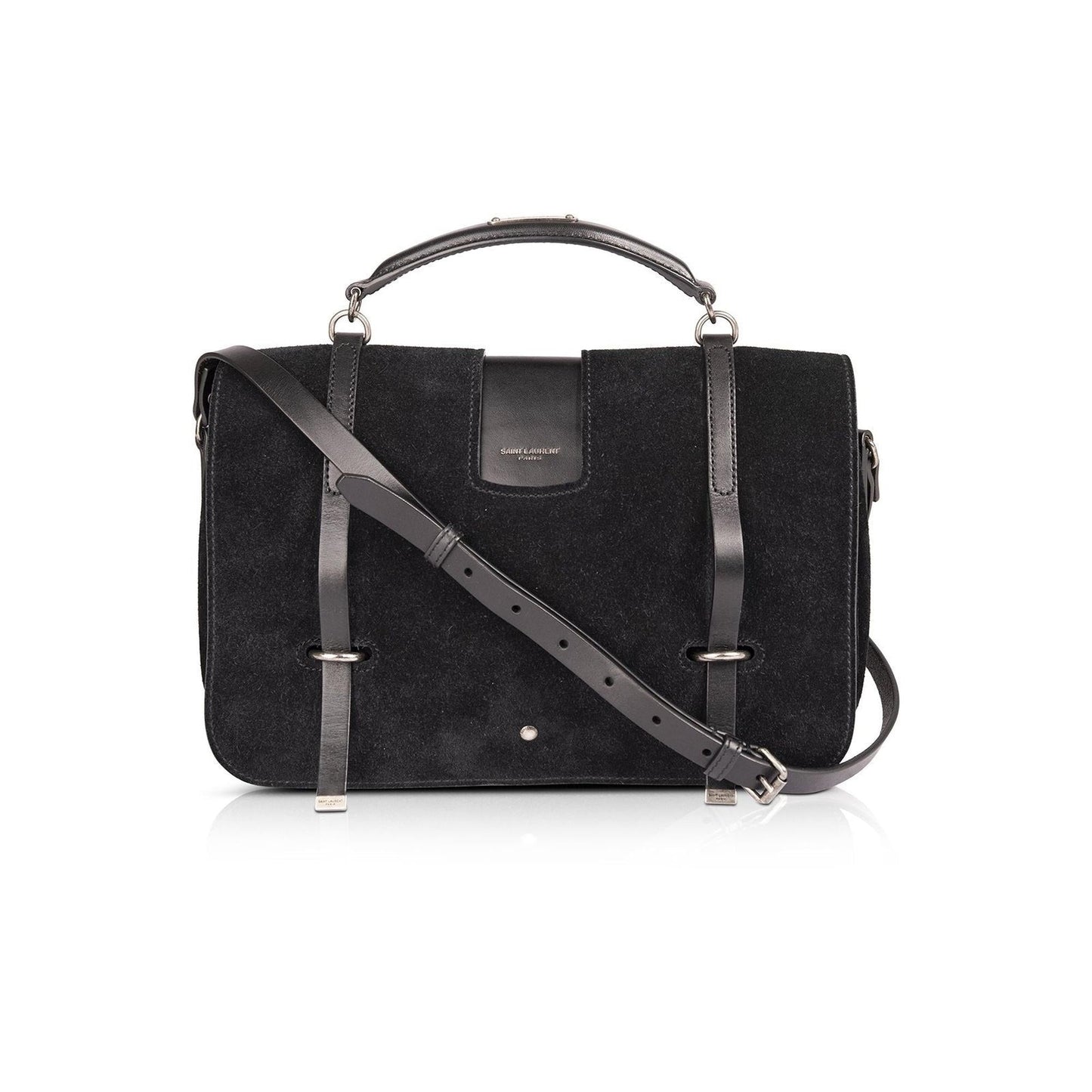 YSL Saint Laurent Charlotte Bag Suede Travel Bag