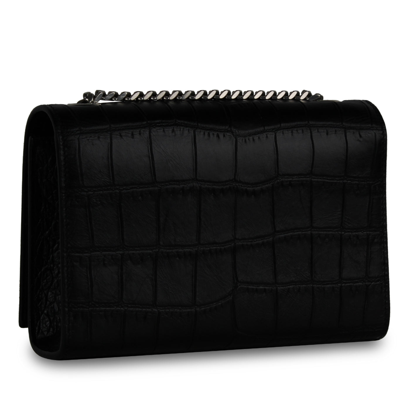 YSL Saint Laurent Kate Tassel Bag Croc Embossed Crossbody Bag Bag Croc Embossed