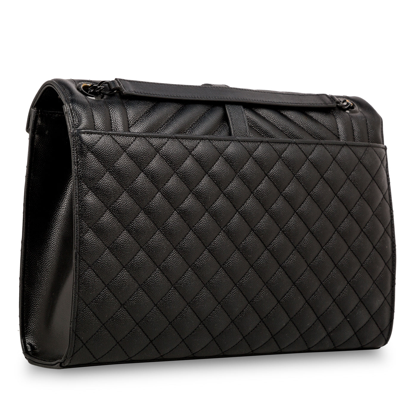 YSL Saint Laurent Mix Shoulder Bag Monogram Matelasse Large