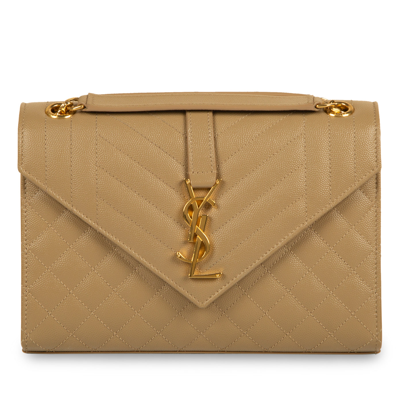 YSL Saint Laurent Envelope Mix Bag Matelasse Medium Shoulder Bag