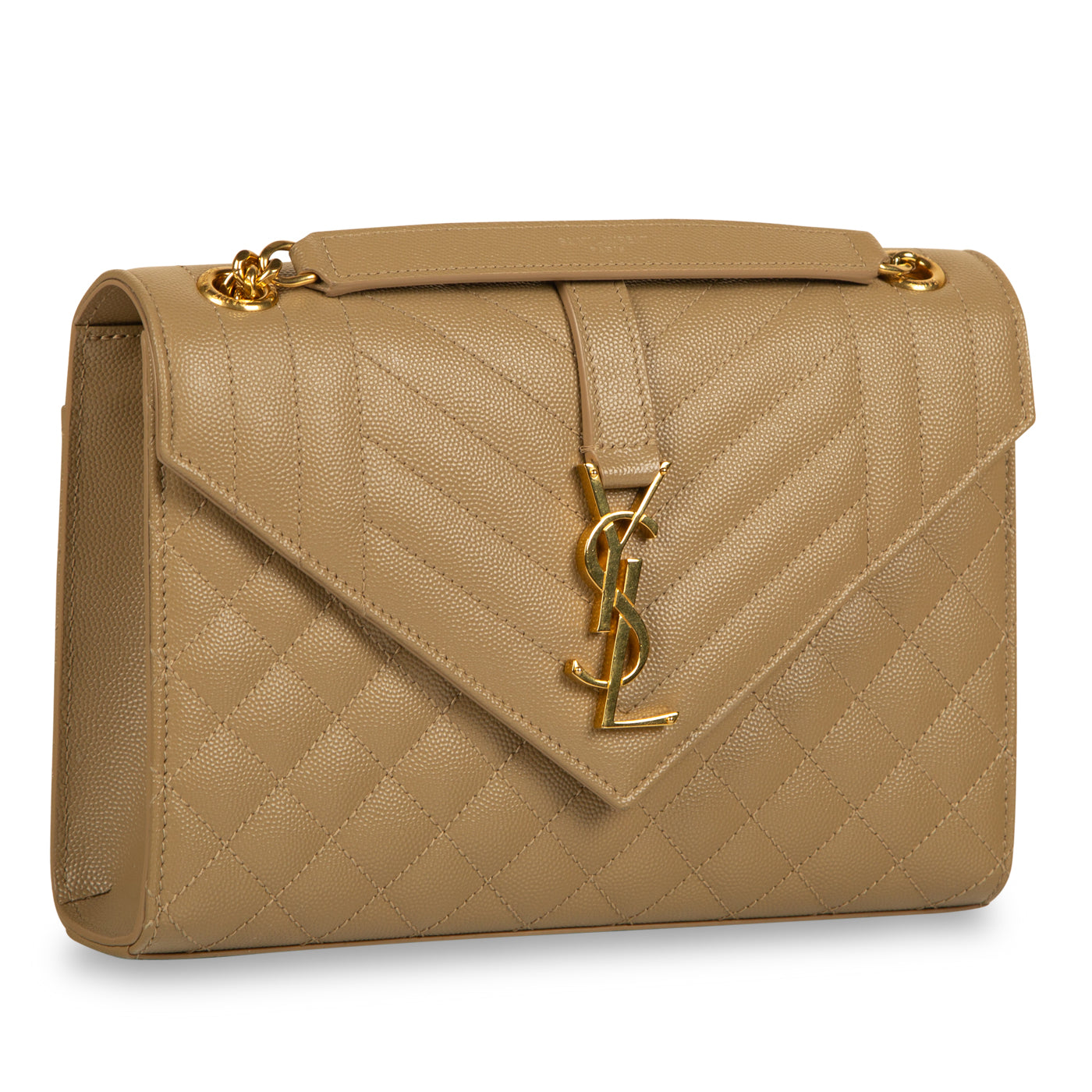 YSL Saint Laurent Envelope Mix Bag Matelasse Medium Shoulder Bag