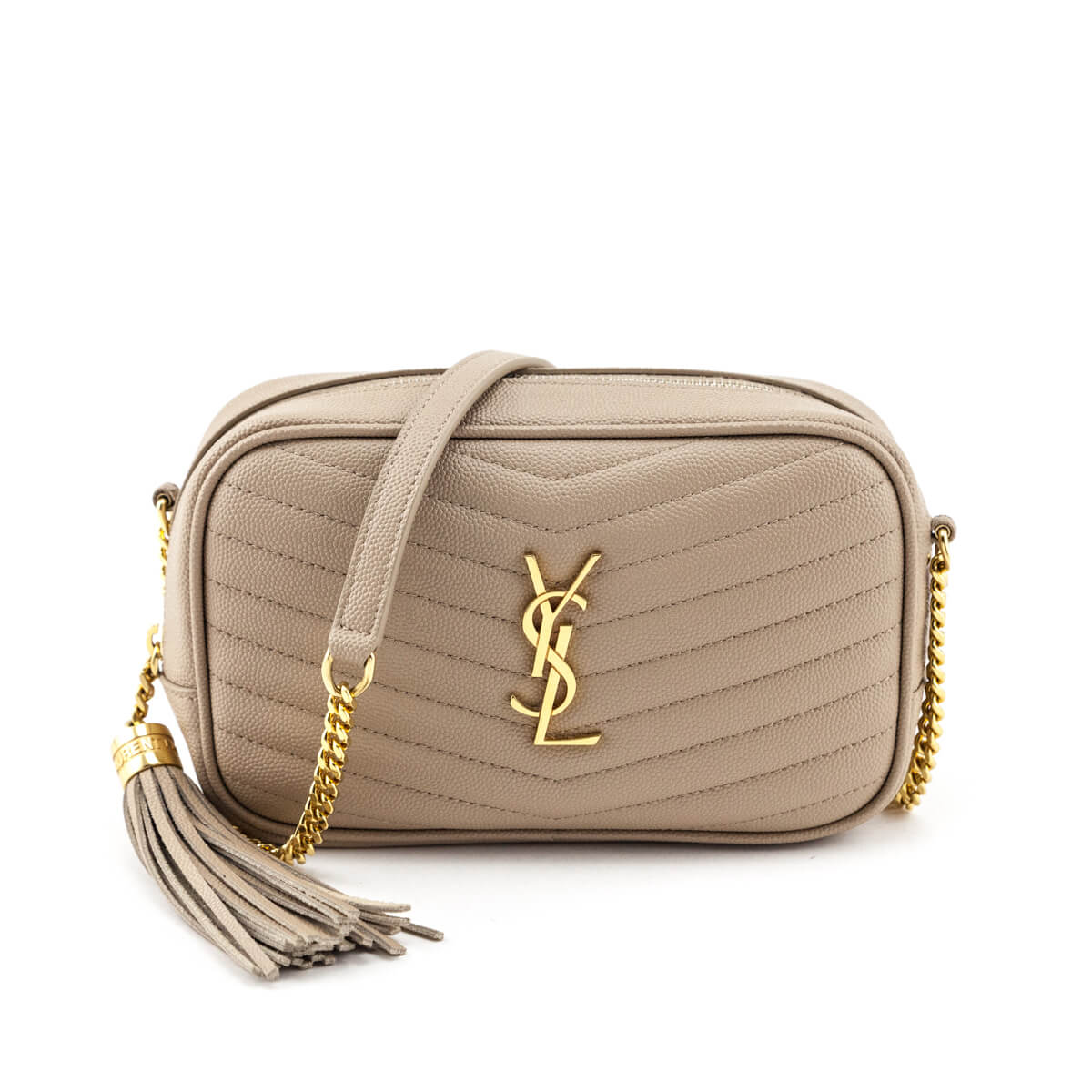 YSL Saint Laurent Trending Grain De Poudre Mini Lou Camera Matelasse Monogram Crossbody Bag