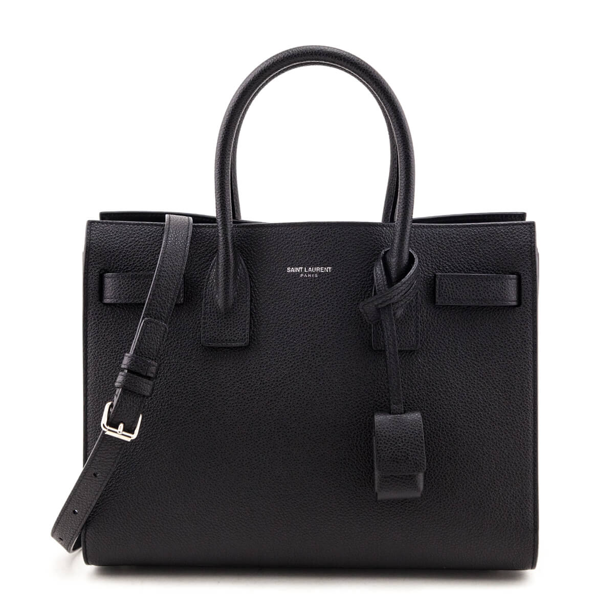 YSL Saint Laurent Saint Laurent Trending Calfskin Baby Sac De Black Travel Bag
