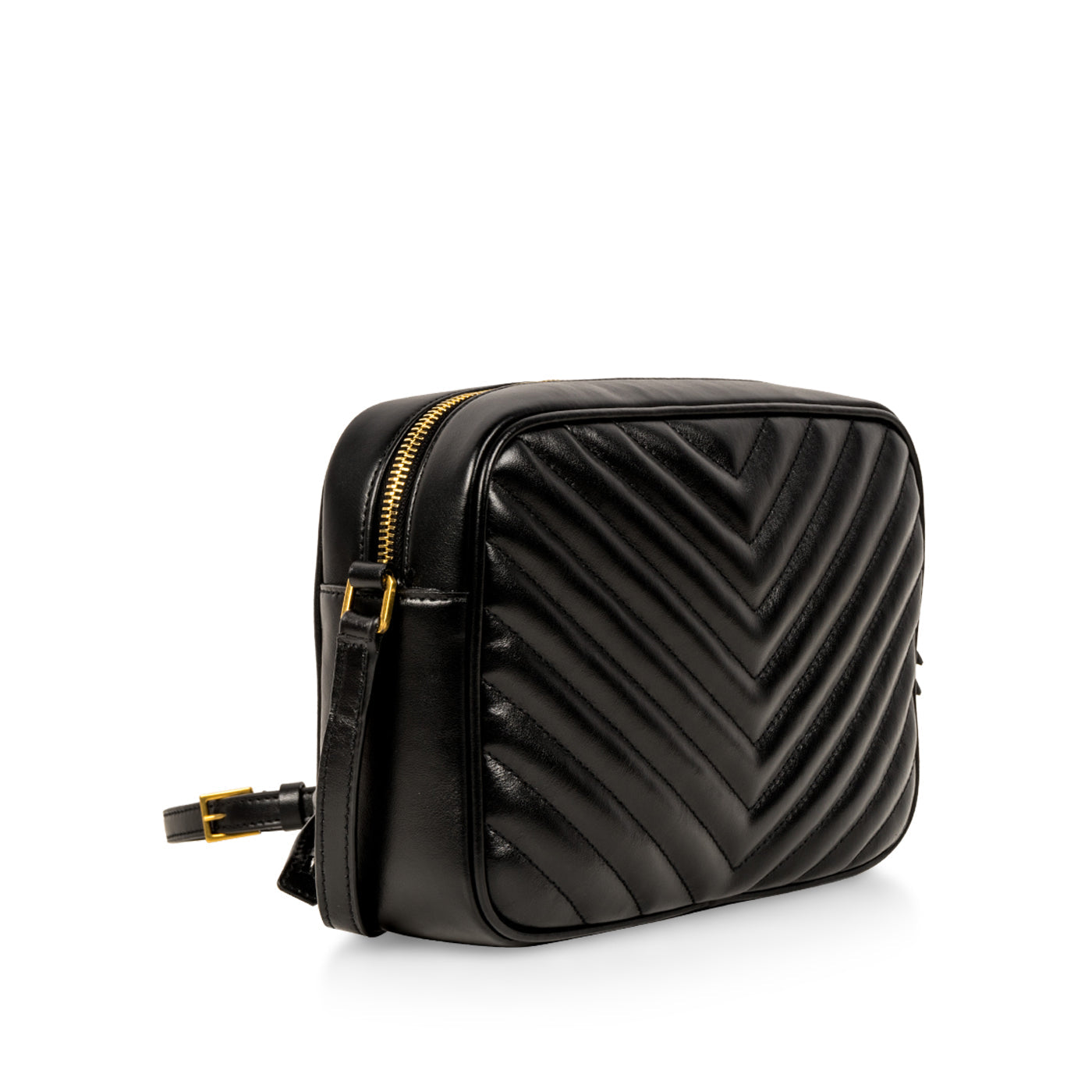 YSL Saint Laurent Lou Crossbody Black Crossbody Bag